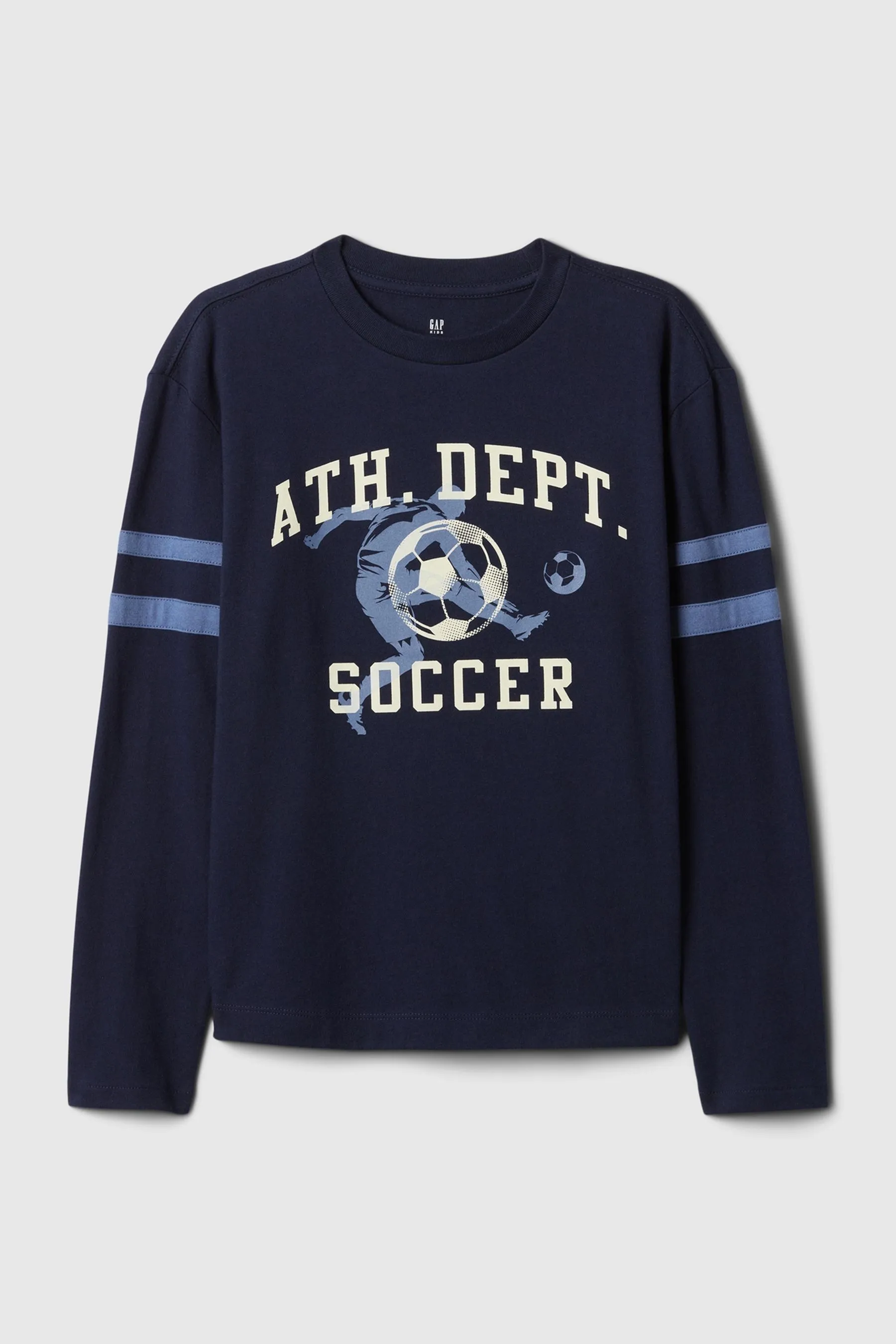 Gap Athletic Graphic Crew Neck Long Sleeve T-Shirt (4-13yrs)    