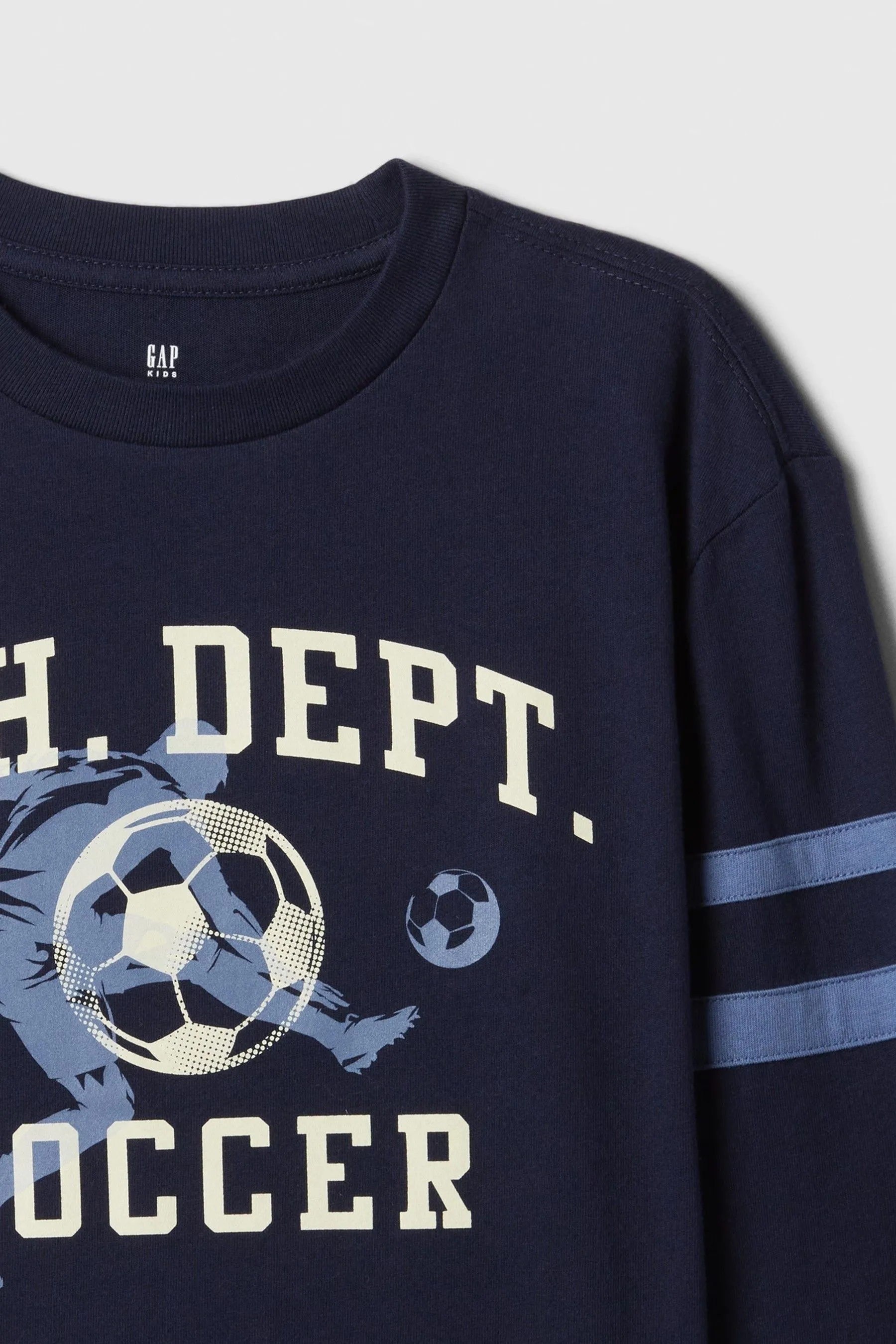 Gap Athletic Graphic Crew Neck Long Sleeve T-Shirt (4-13yrs)    