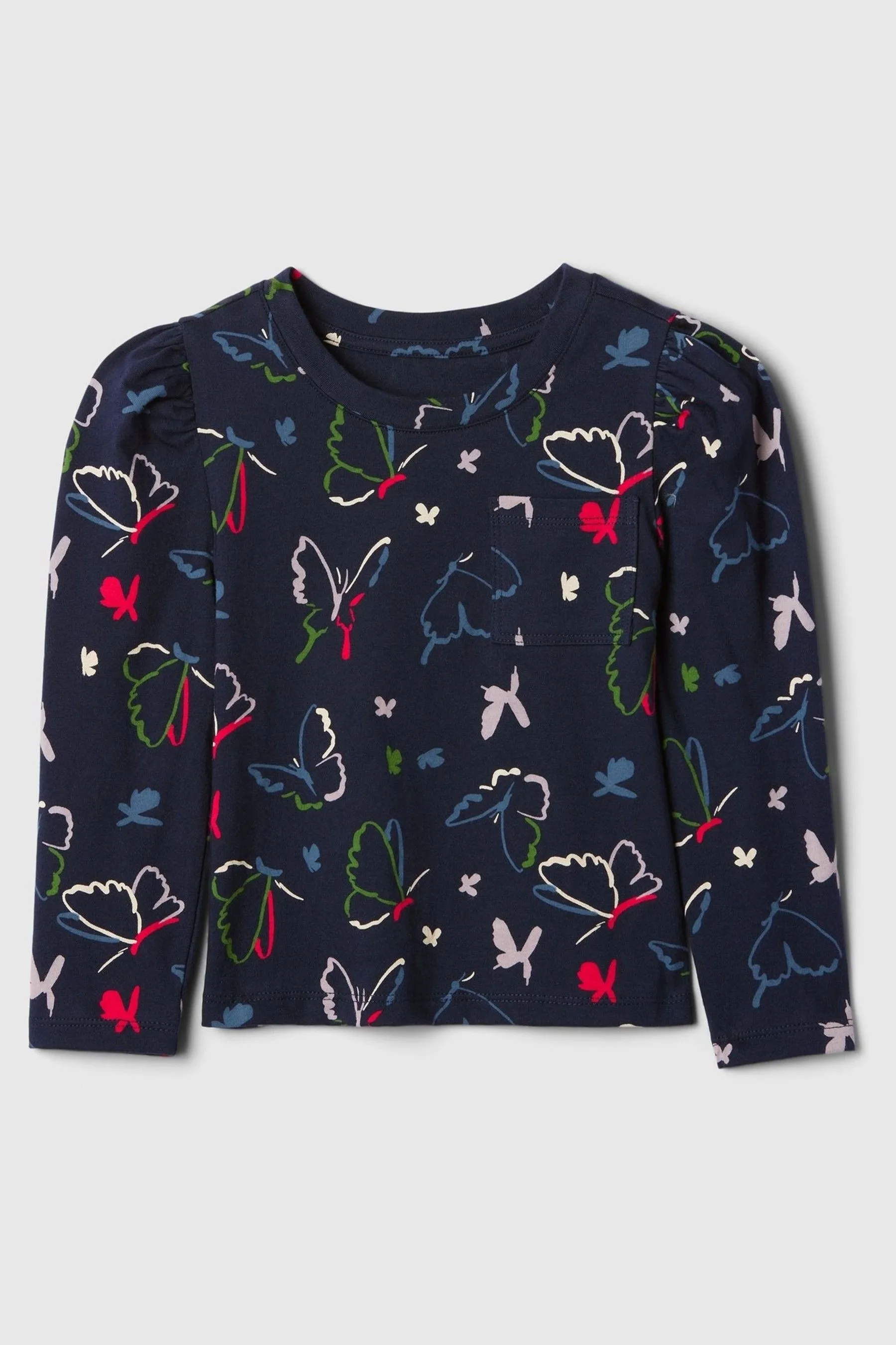 Gap Stampa T Shirt con tasca (6mths-5yrs)    