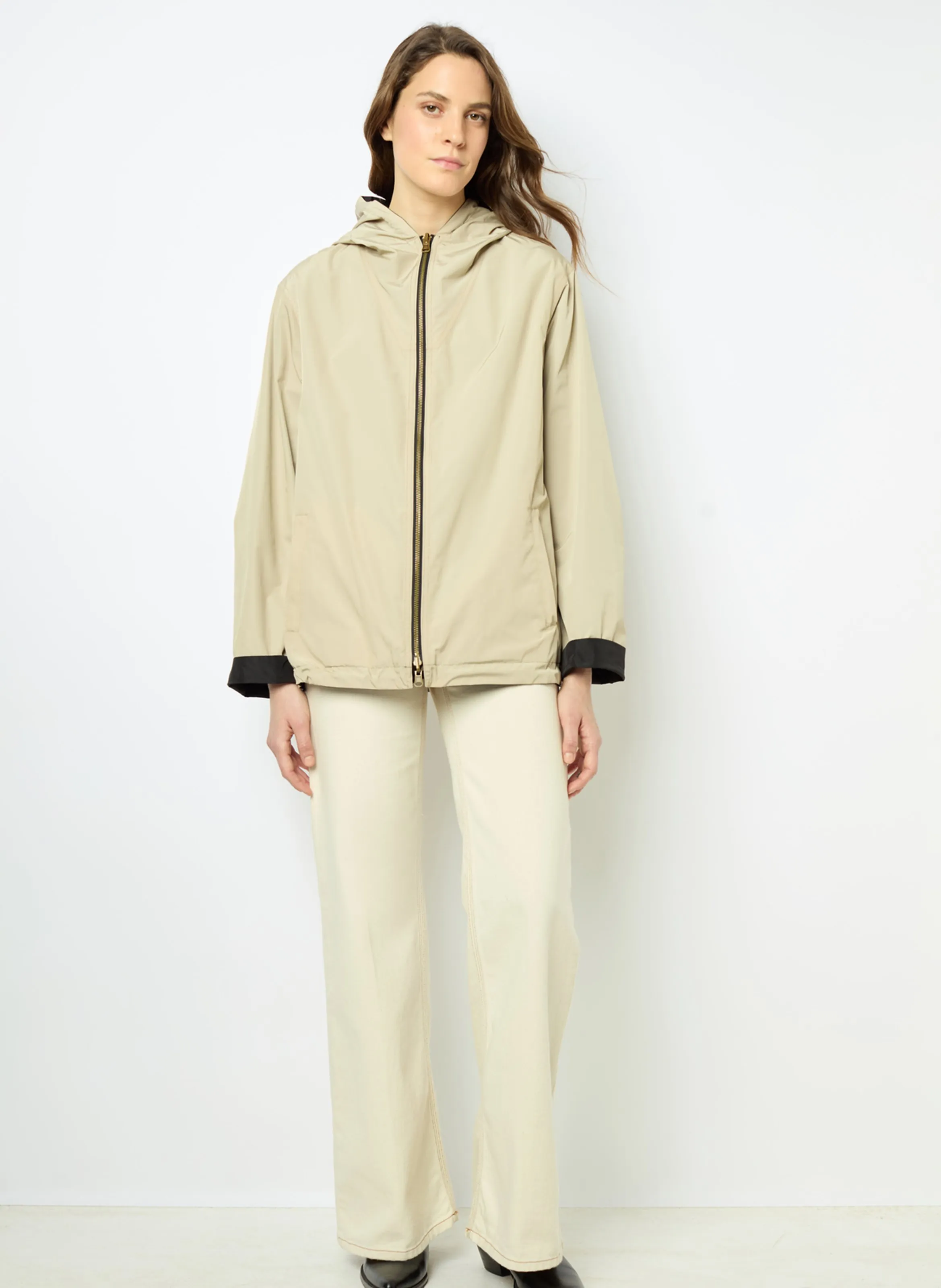  GERARD DAREL   TIPHAINE - Parka corta reversibile con cappuccio | Nero