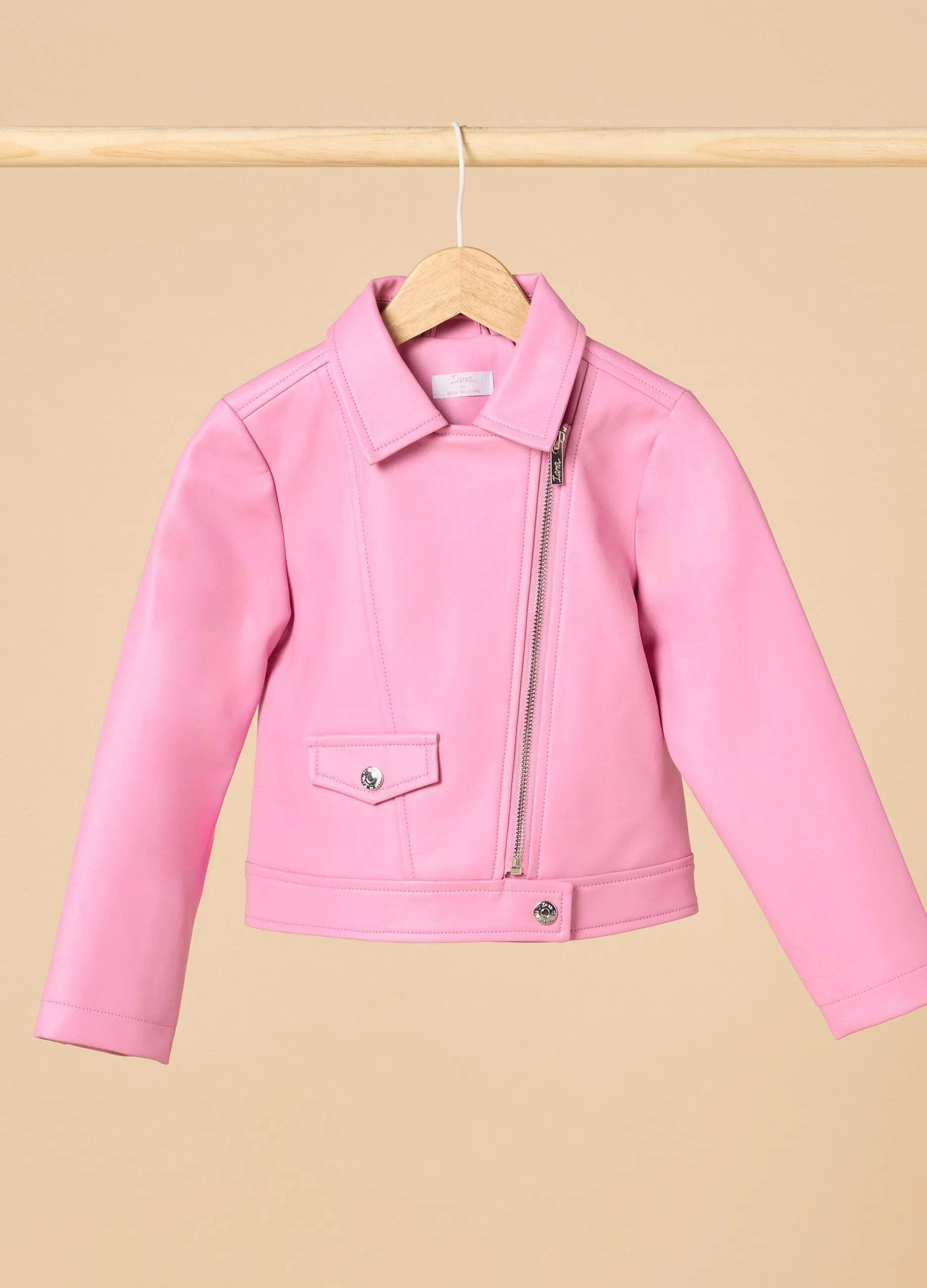 Giacca in eco pelle IANA bambina