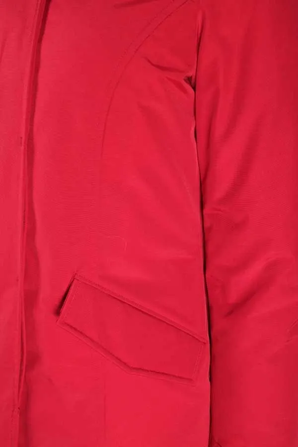 Giaccone Donna Woolrich Rosso