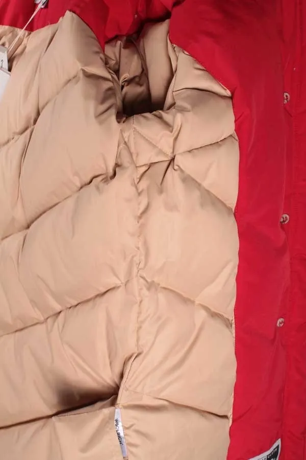 Giaccone Donna Woolrich Rosso