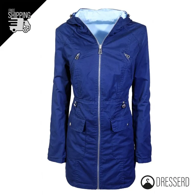 Giubbotto/Parka in cotone leggero, double face