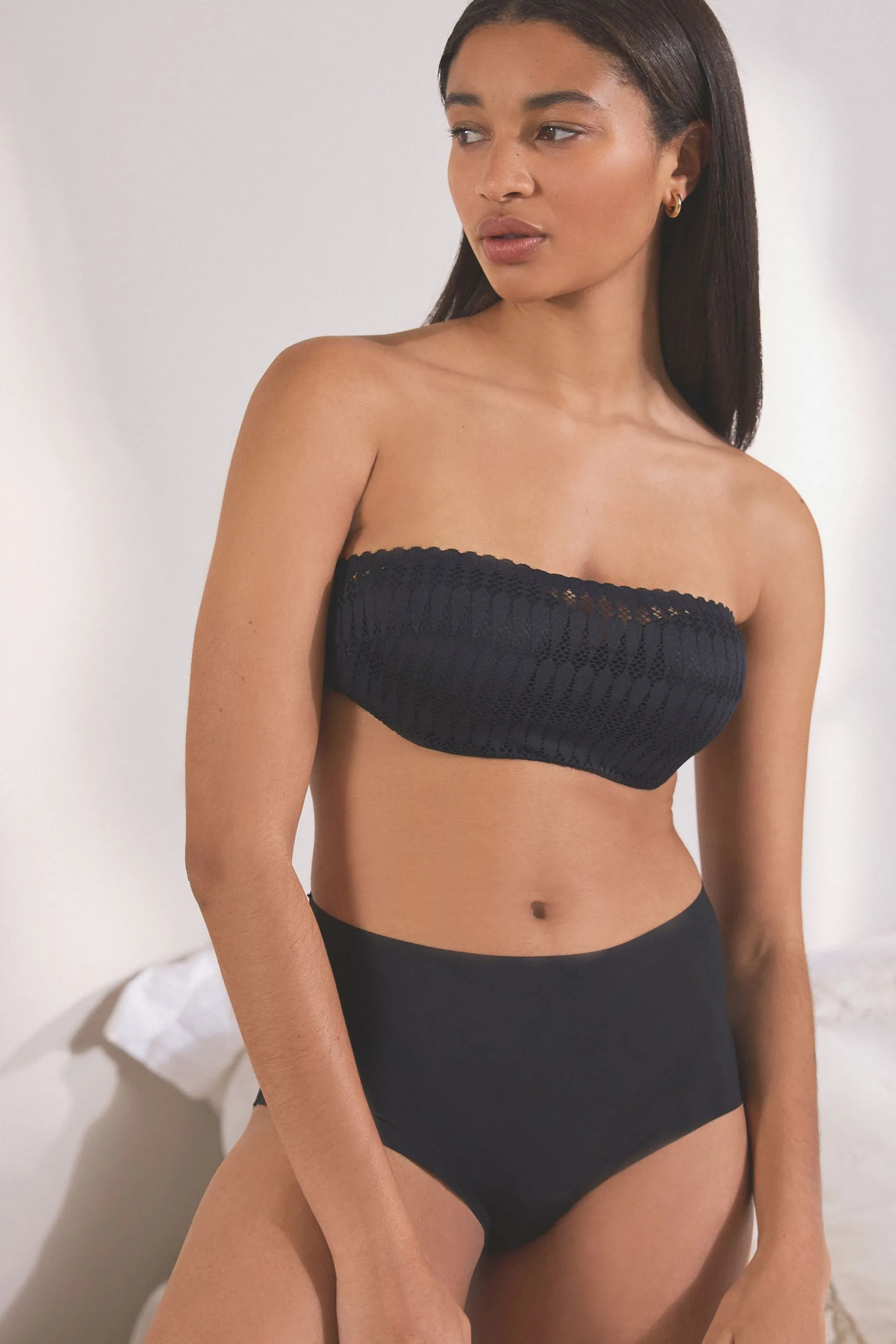 Graphic Lace Strapless Multiway Bras 2 Pack    