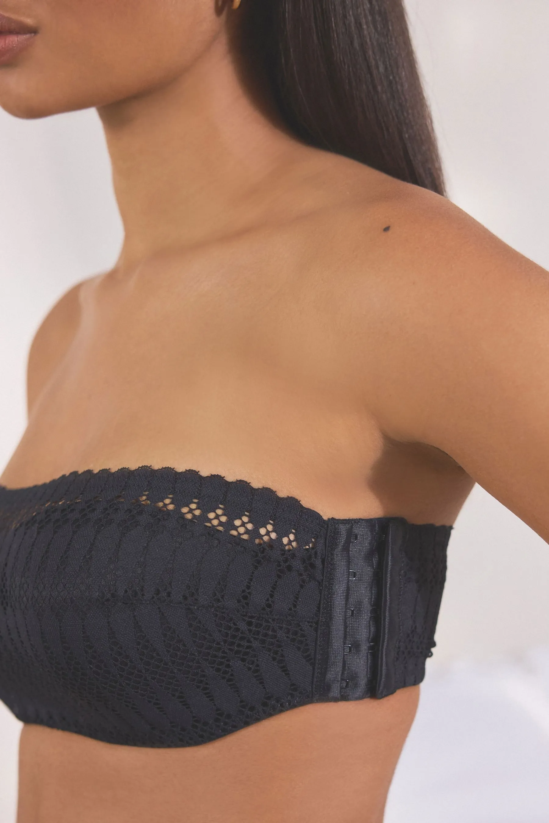 Graphic Lace Strapless Multiway Bras 2 Pack    