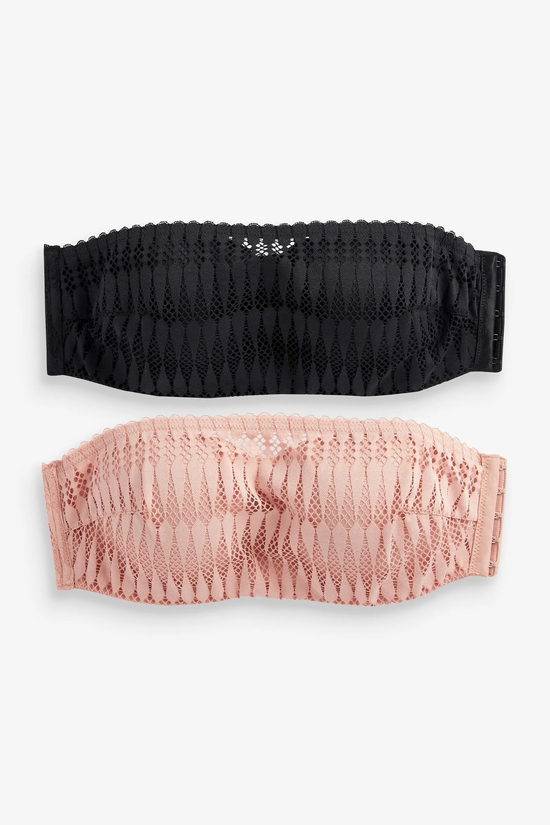 Graphic Lace Strapless Multiway Bras 2 Pack    