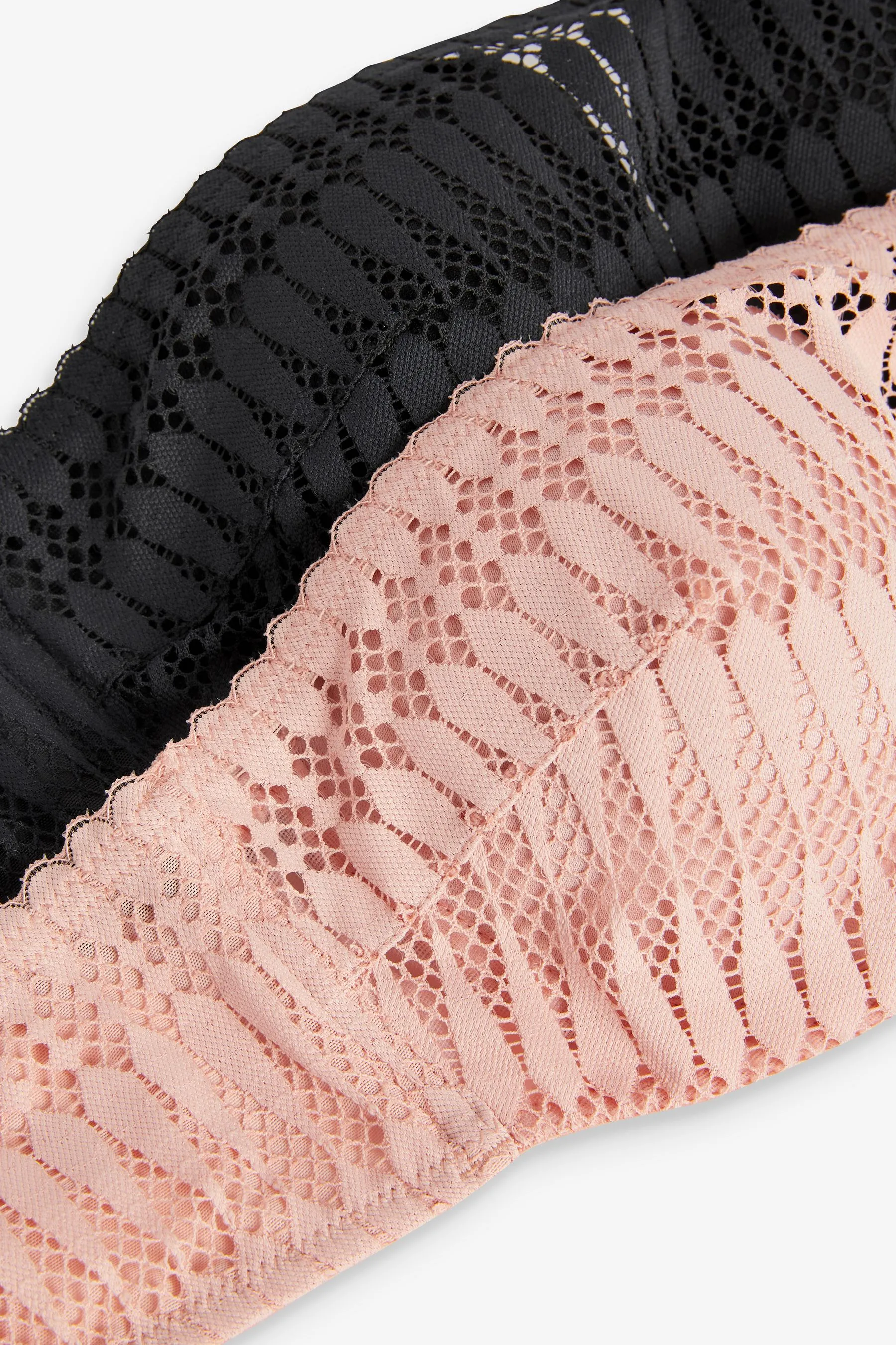 Graphic Lace Strapless Multiway Bras 2 Pack    