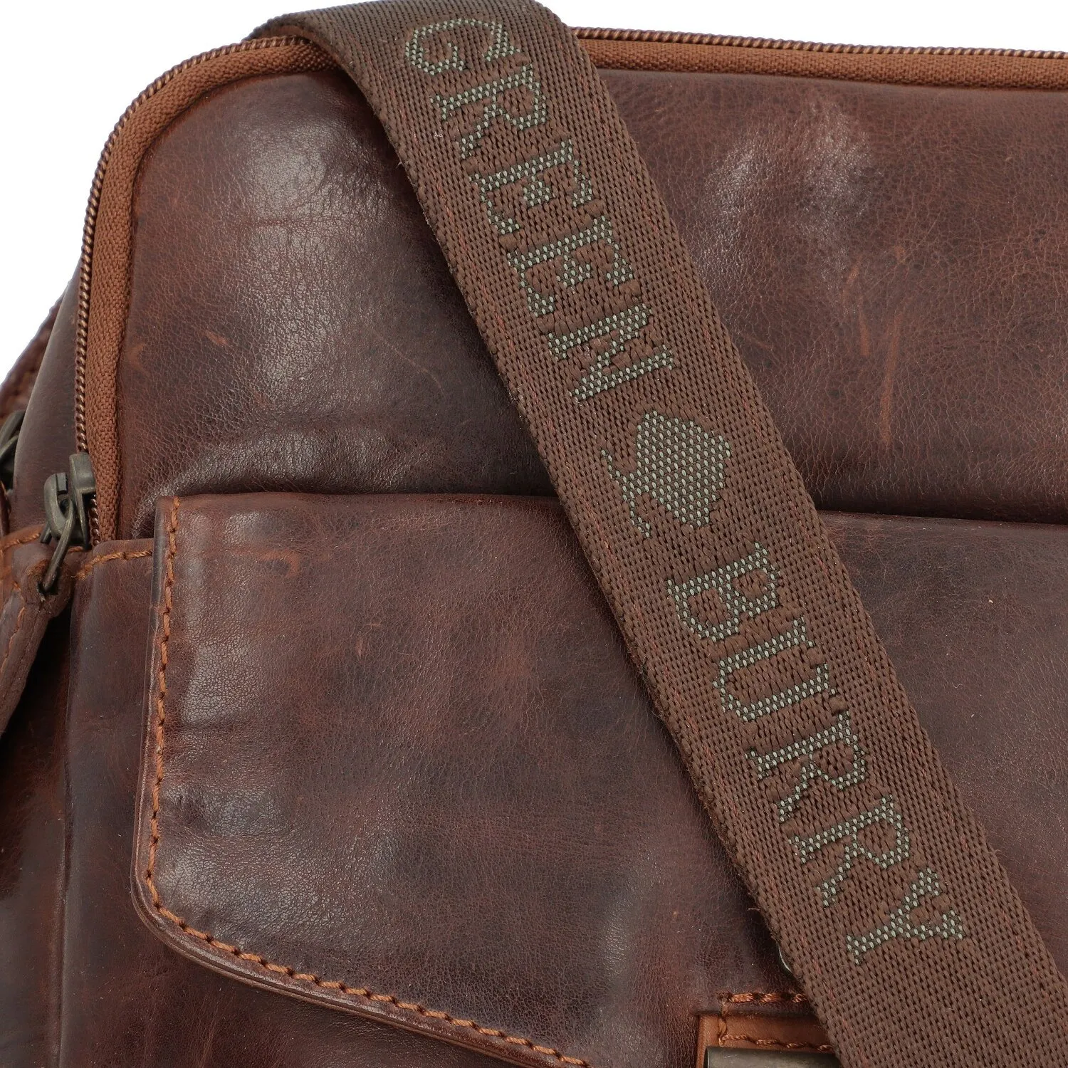 Greenburry Rugged Borsa a tracolla Pelle 21 cm