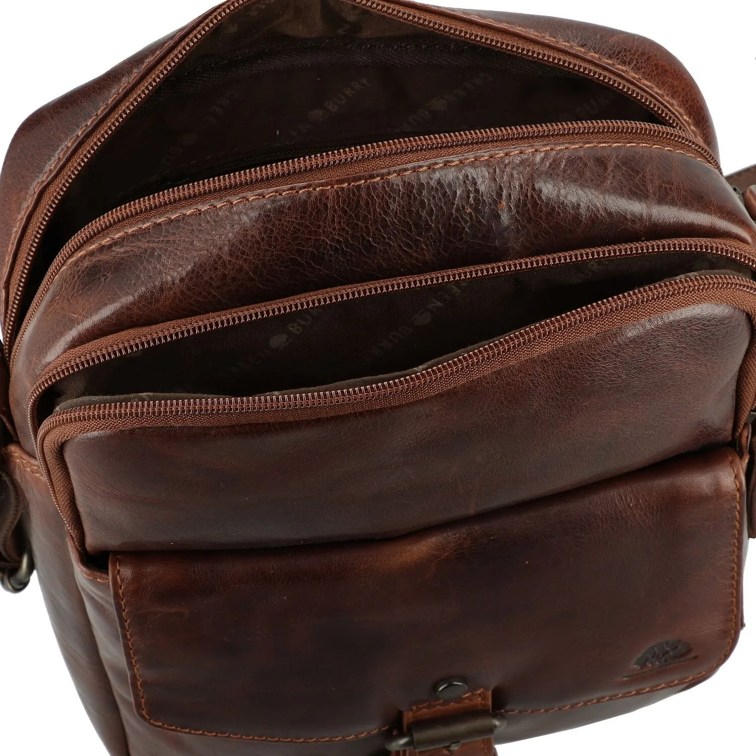 Greenburry Rugged Borsa a tracolla Pelle 21 cm