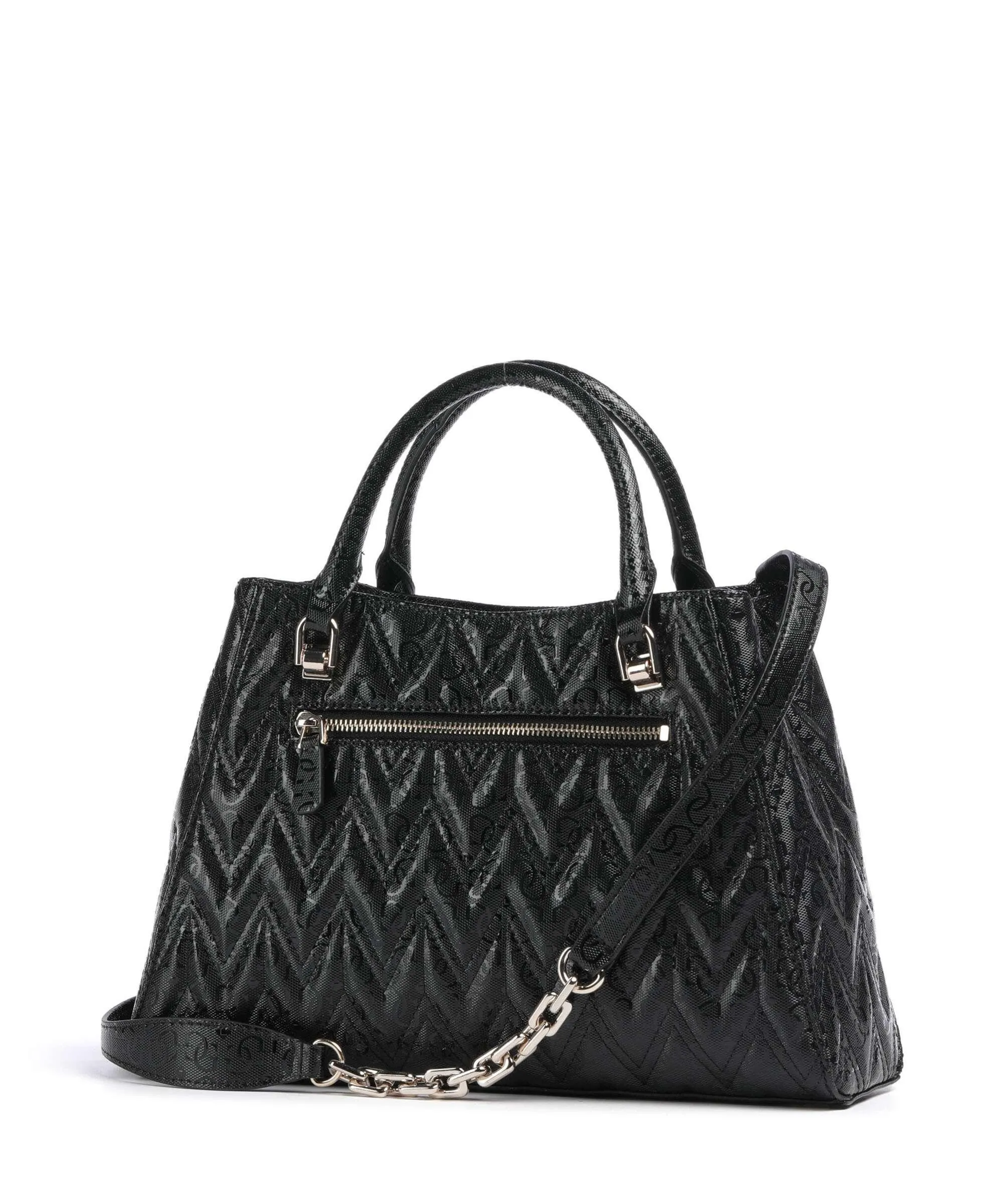  Guess Adelard Borsa a mano pelle sintetica nero  