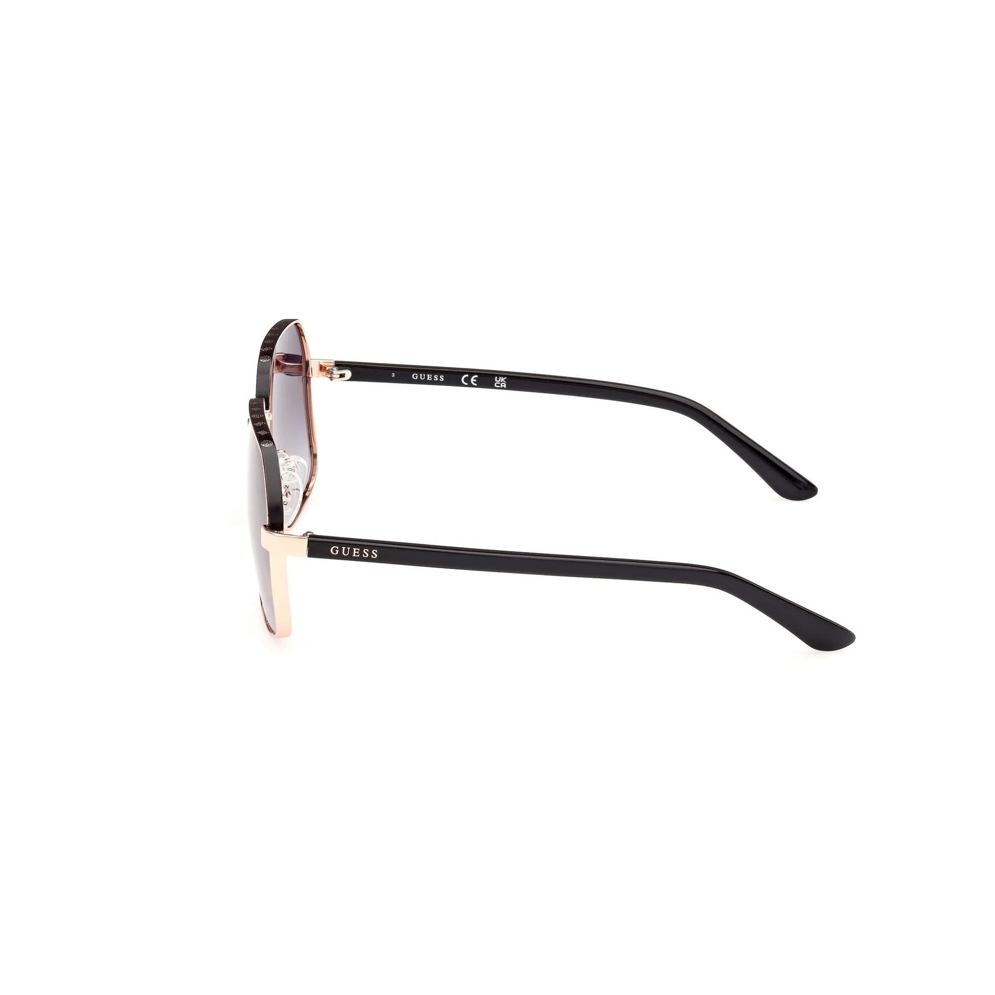   Guess GU 00107 - 05B Oro Rosa Lucido | Occhiale Da Sole Donna 