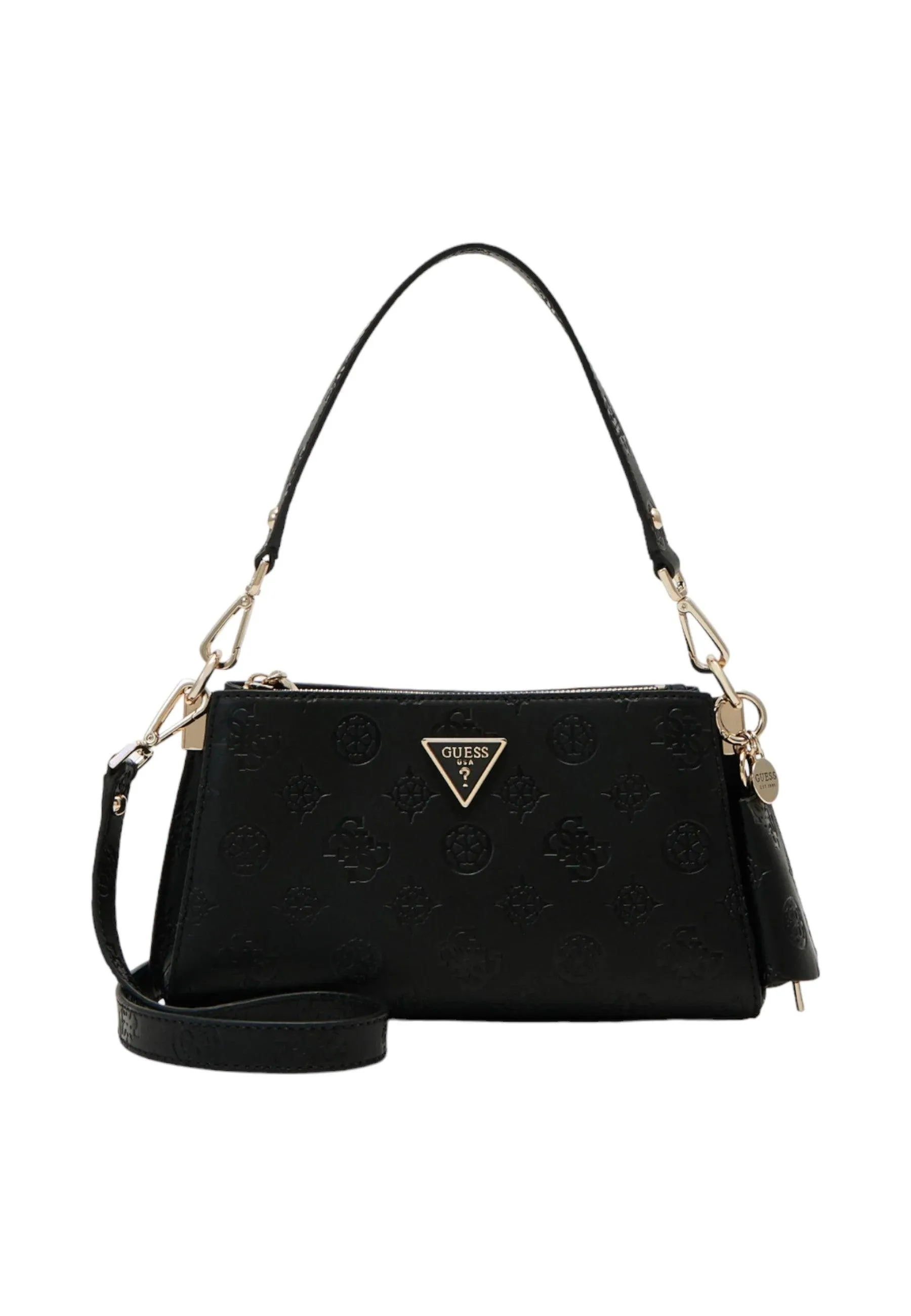 GUESS Jena Borsa Donna Black Logo PG922018