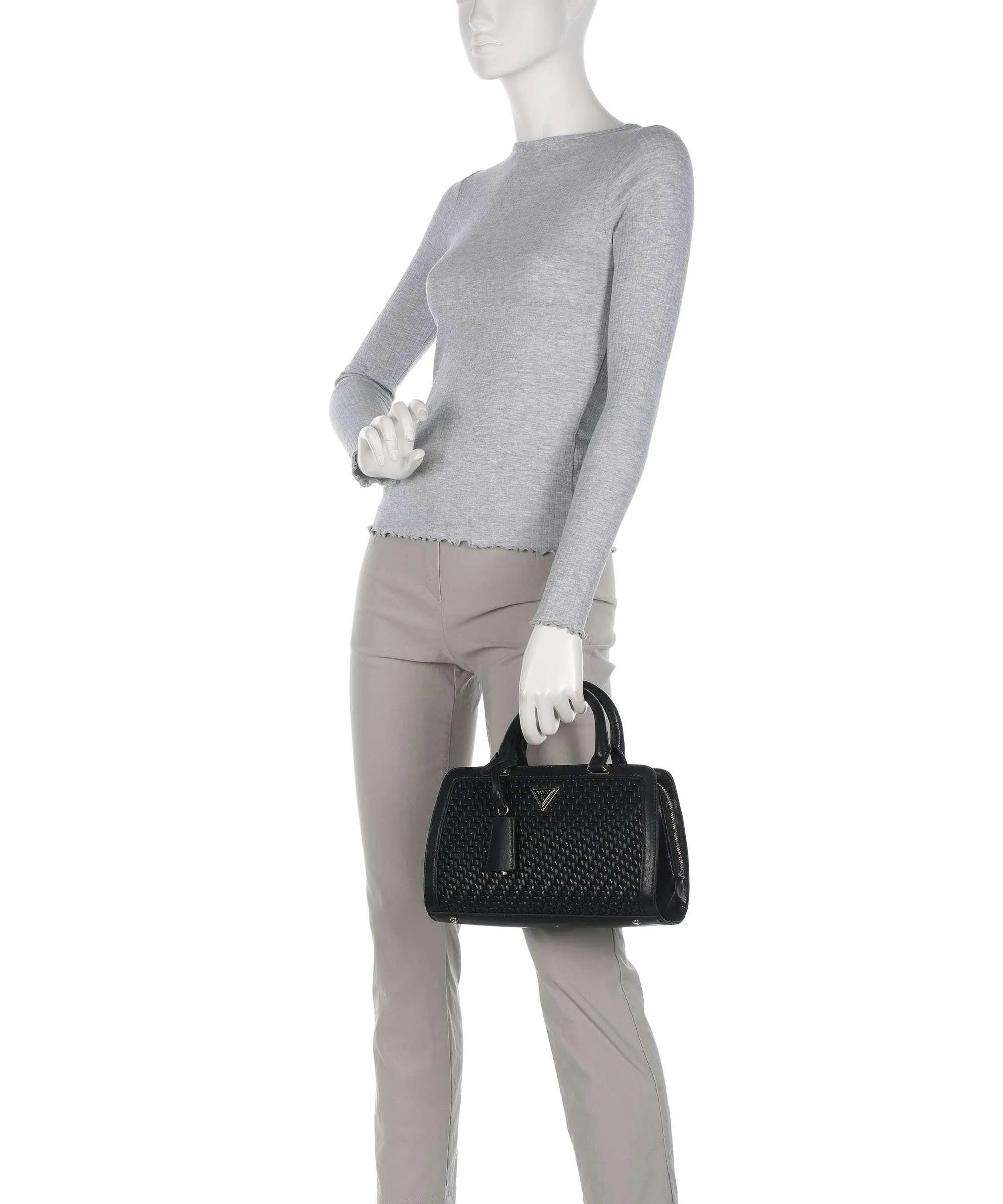  Guess Murielle Borsa a mano pelle sintetica nero  