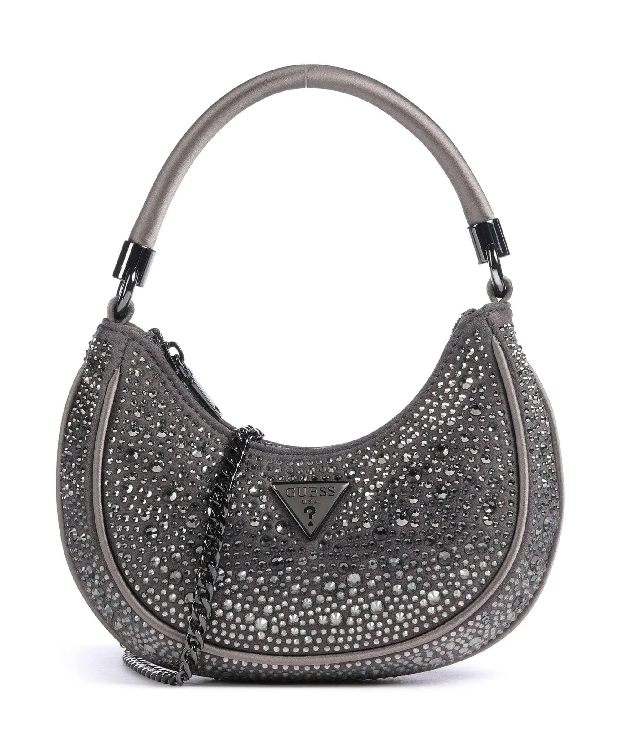  Guess Zalina Borsa a mano poliestere platino  
