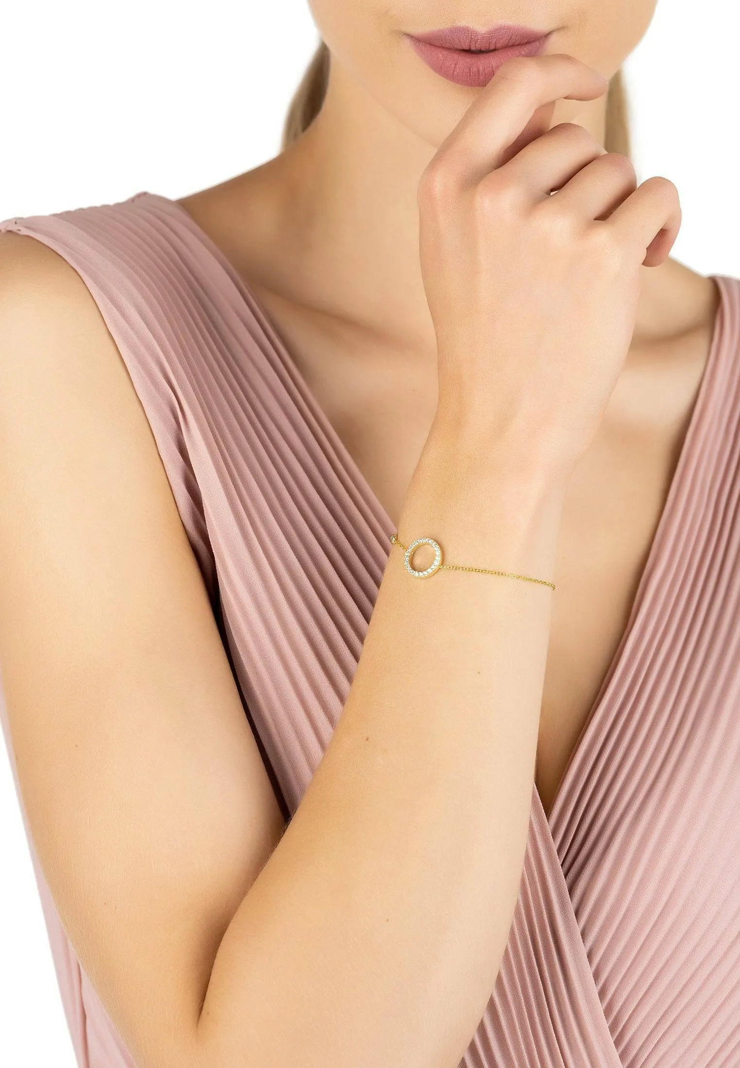 HALO SPARKLING CIRCLE - Bracciale