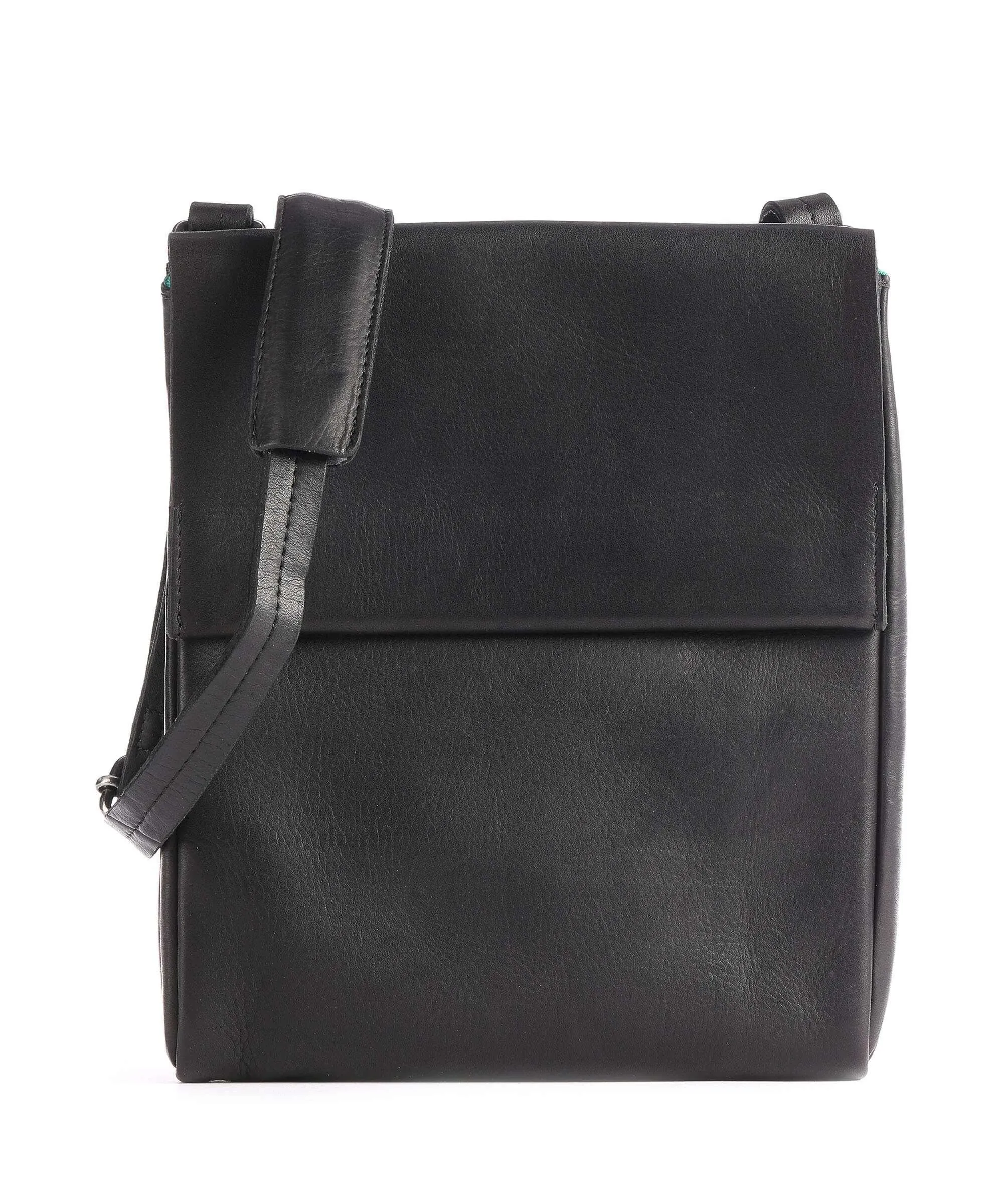  Harold's Campo Borsa a tracolla pelle bovina nero  