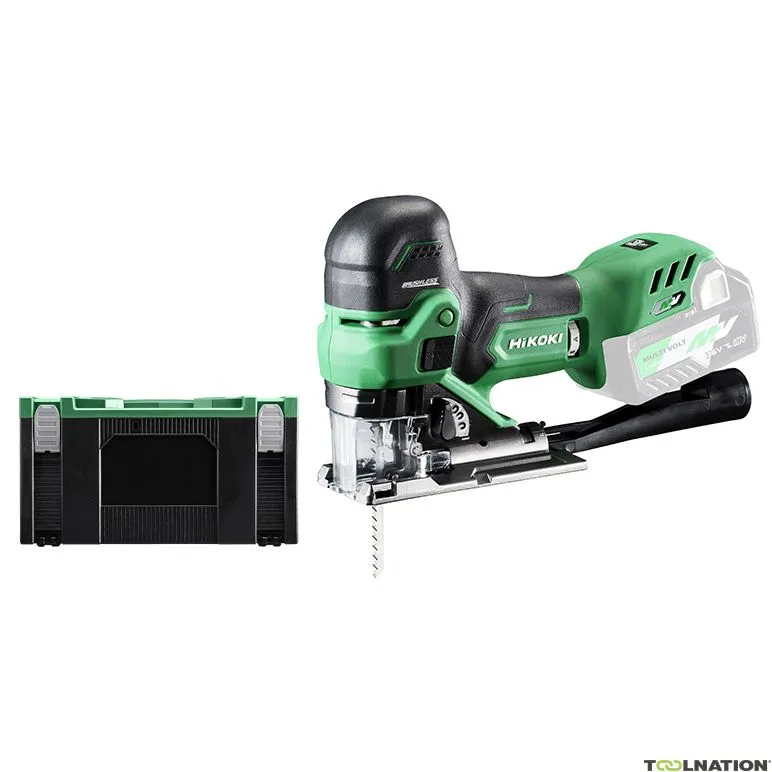 HiKOKI CJ36DBW2Z Seghetto alternativo 36V senza batterie e caricabatterie in valigetta HSC III