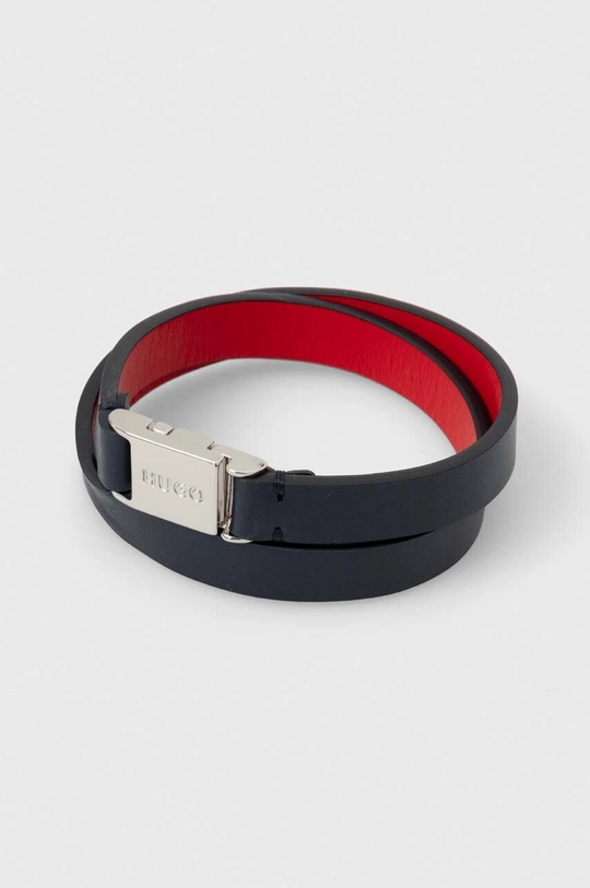 HUGO bracciale in pelle