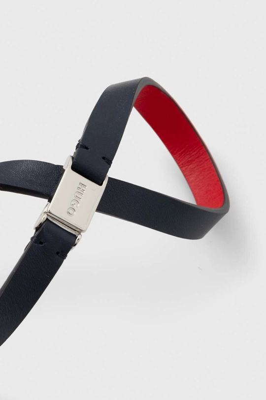 HUGO bracciale in pelle