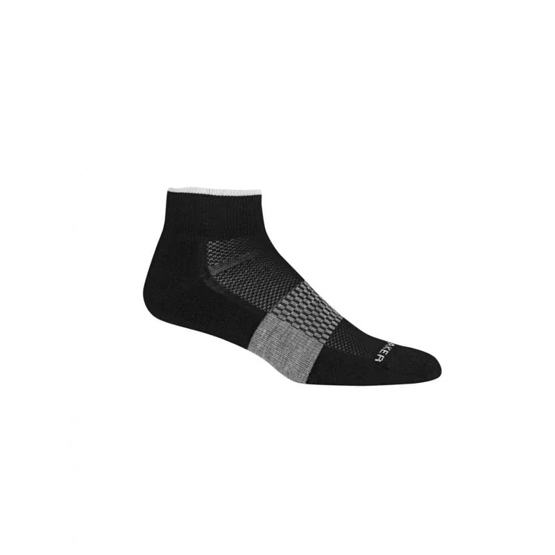 Icebreaker Calzini da uomo Multisport Ultra Light Mini (nero/neve)
