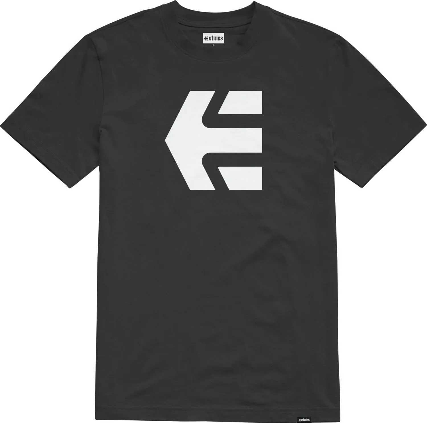 ICON SS TEE - BLACK/WHITE