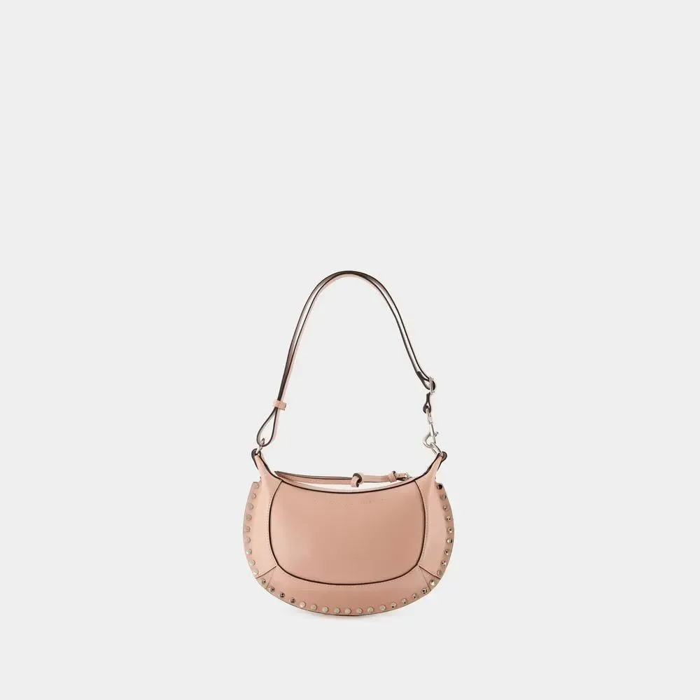 Isabel Marant Oskan Moon Purse - Leather - Neutral Neutrals 