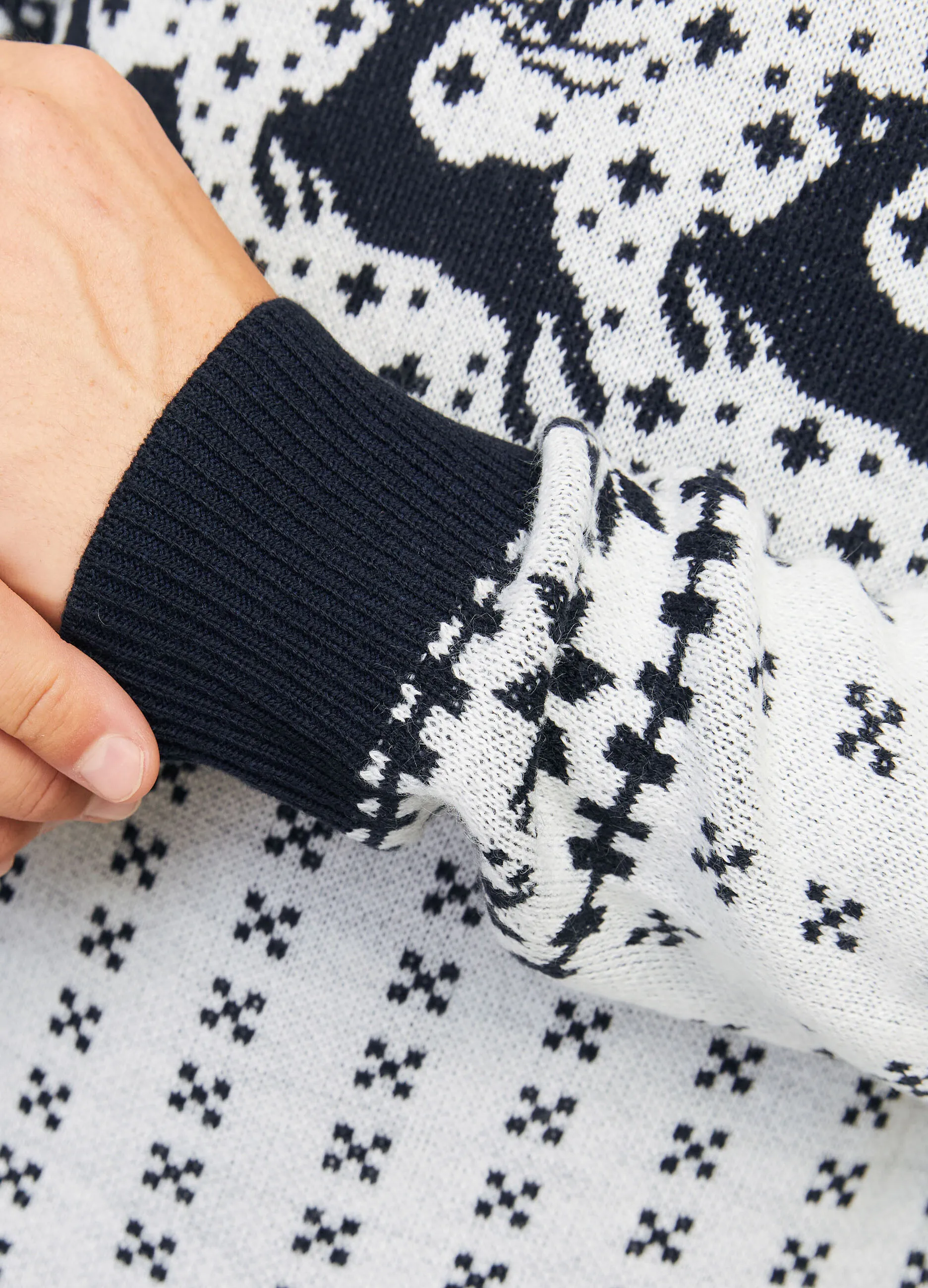 JACK & JONES  Pullover girocollo a maniche lunghe uomo