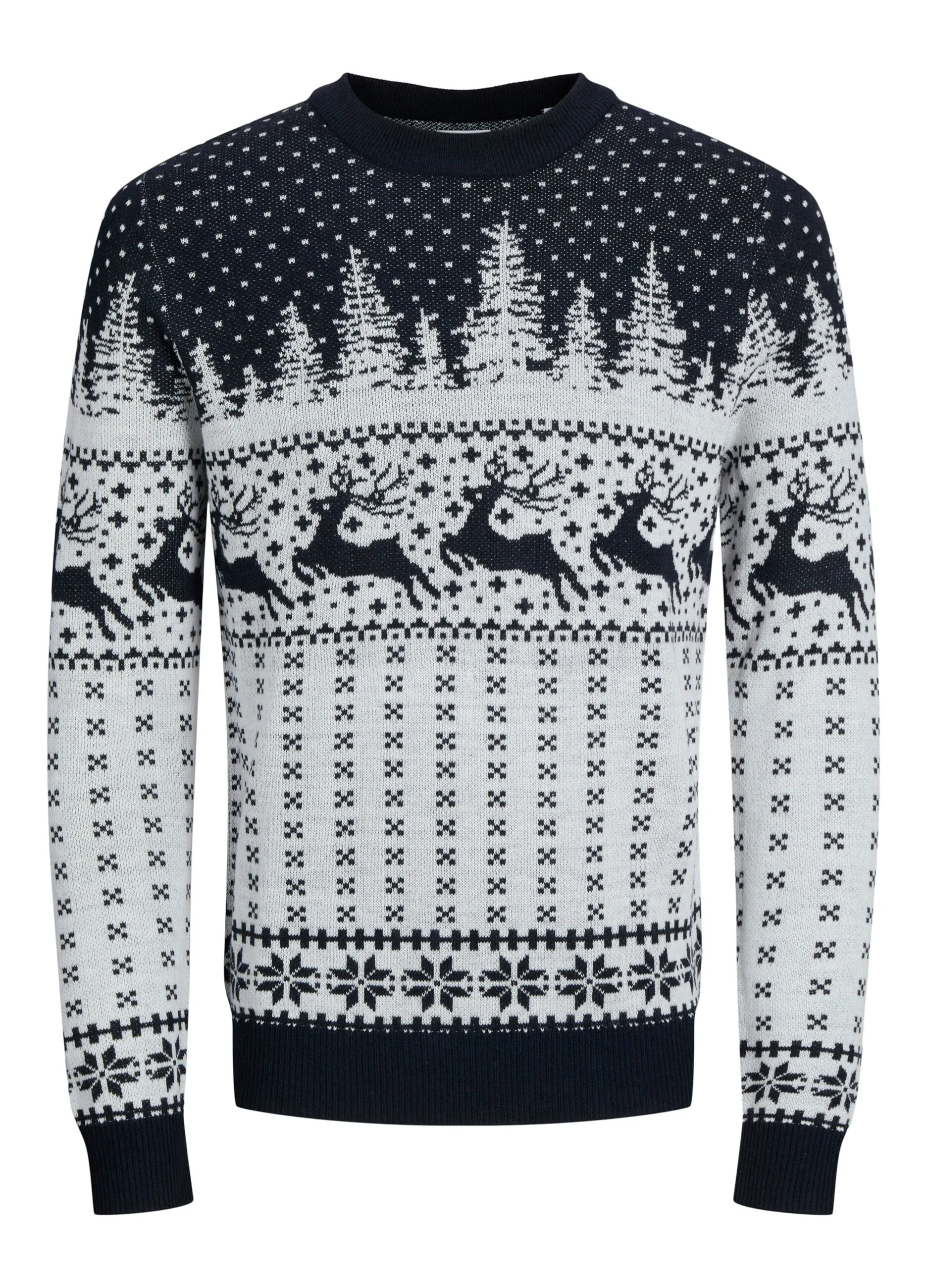 JACK & JONES  Pullover girocollo a maniche lunghe uomo