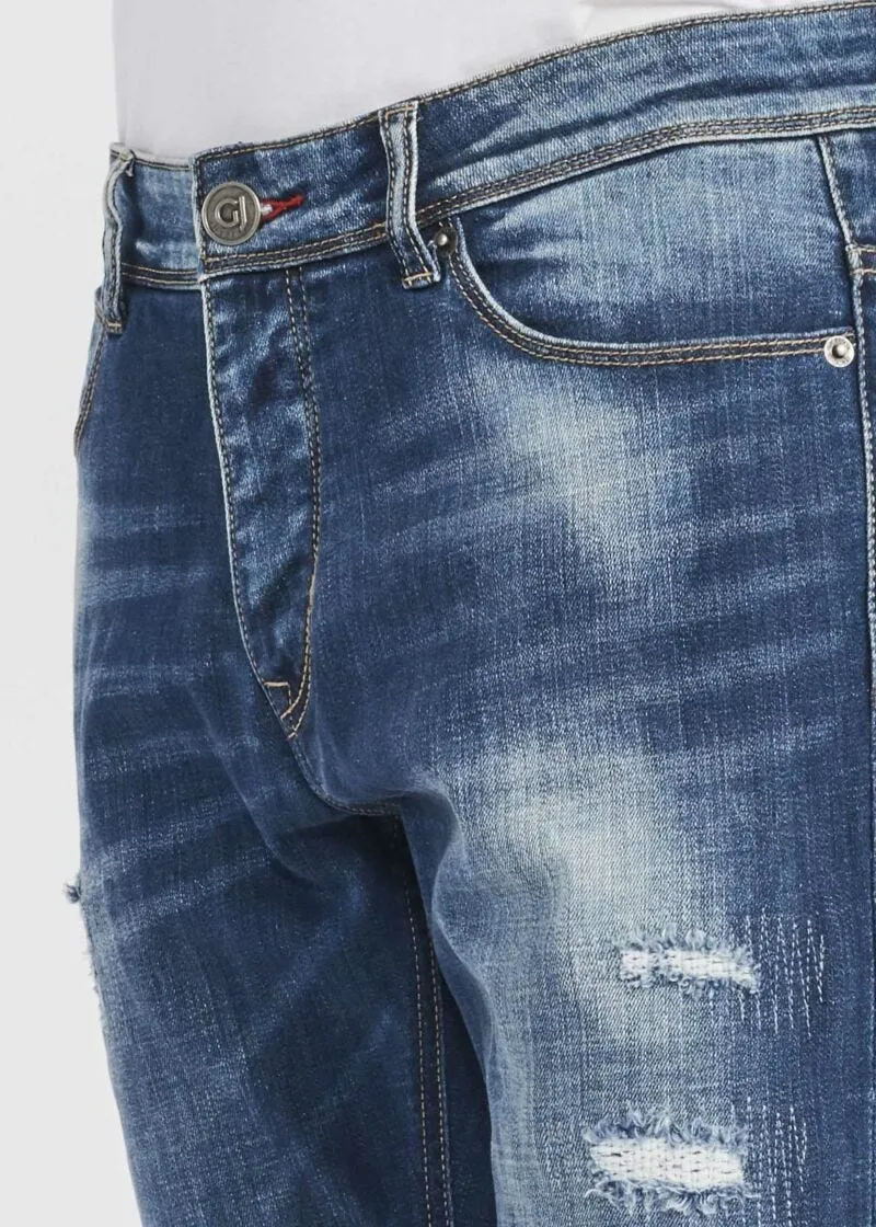 Jeans con abrasioni