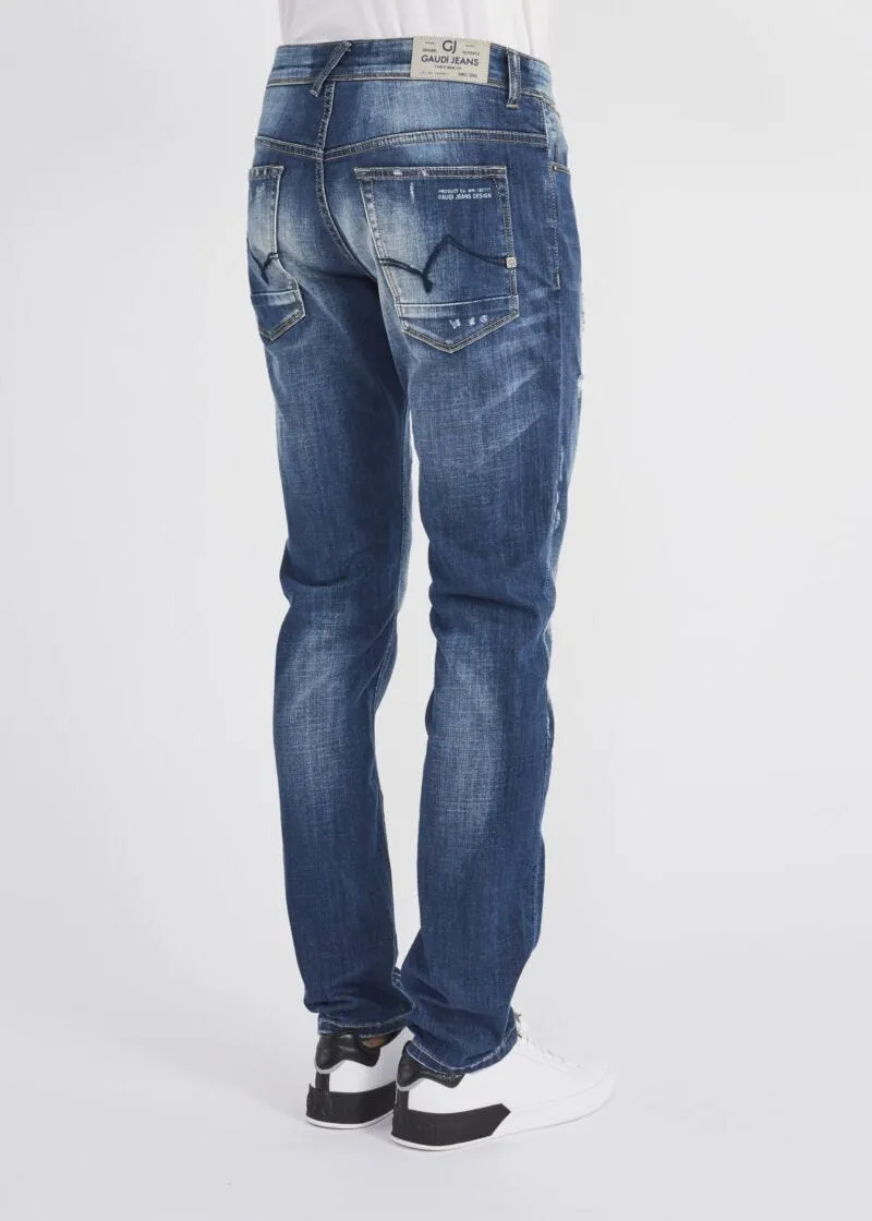 Jeans con abrasioni