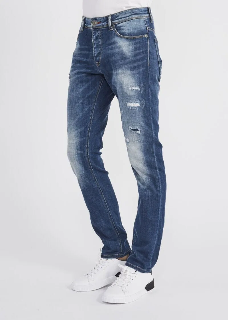 Jeans con abrasioni