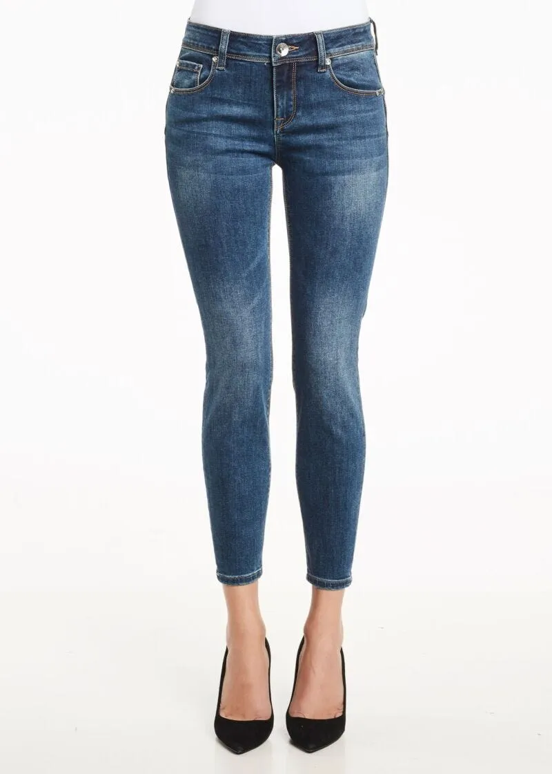 Jeans con strass