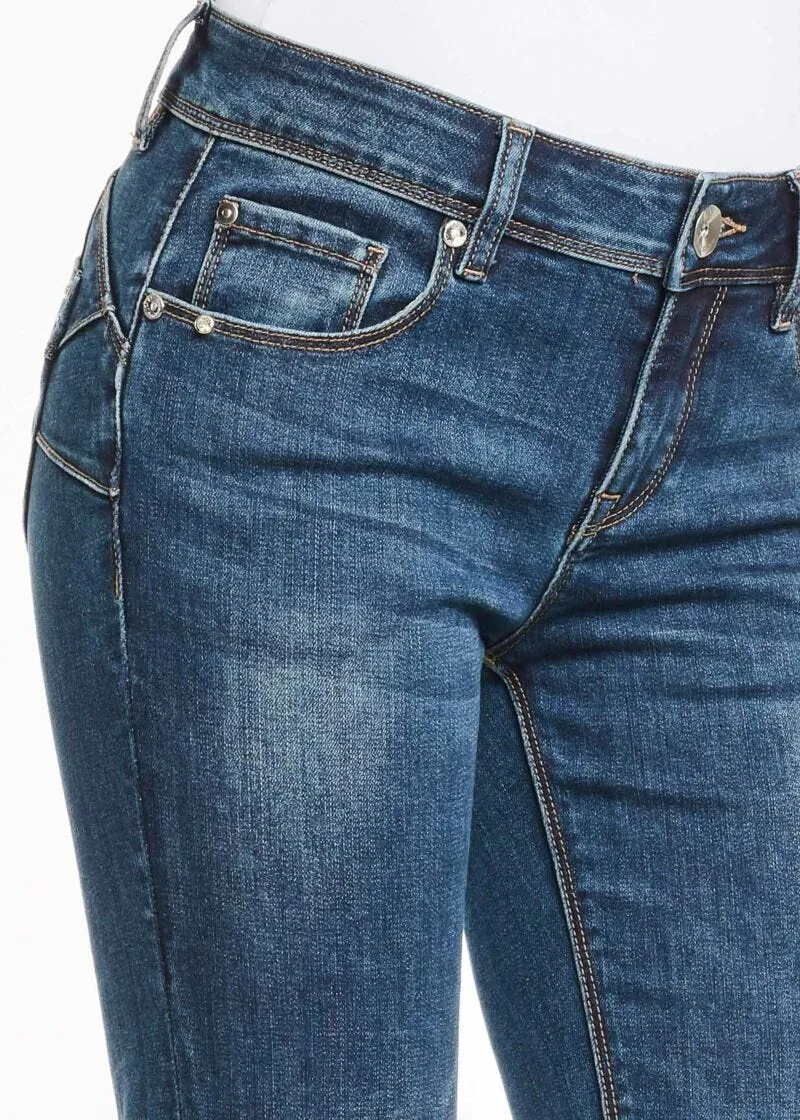 Jeans con strass