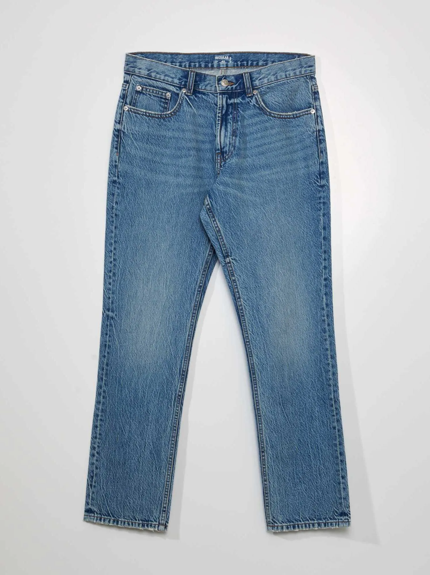 Jeans dritti - - BLU