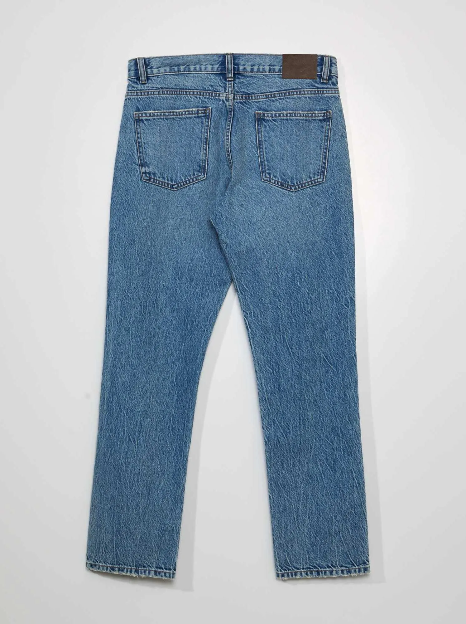 Jeans dritti - - BLU