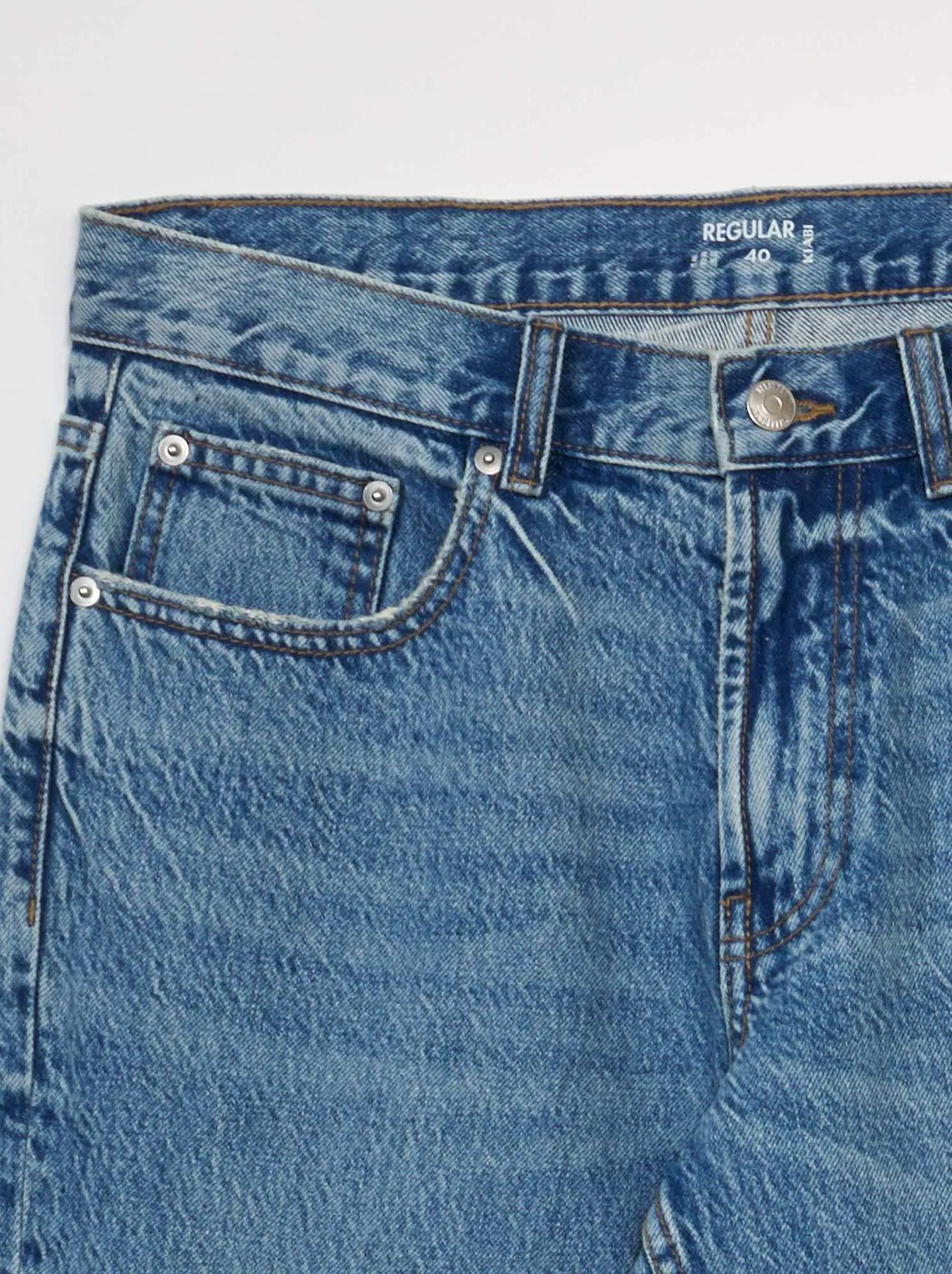 Jeans dritti - - BLU