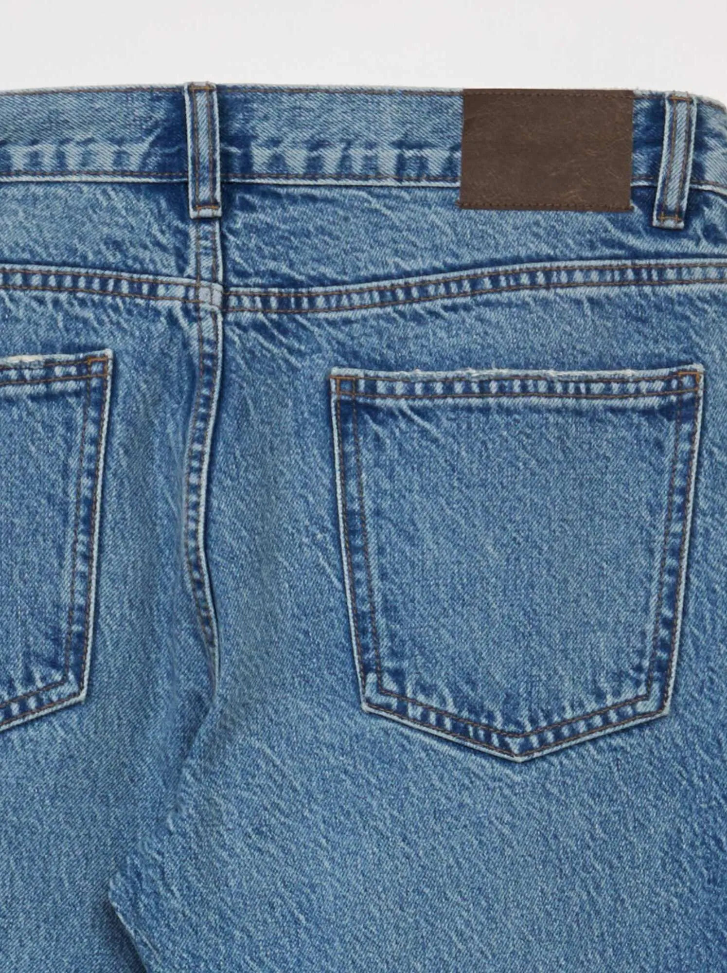 Jeans dritti - - BLU