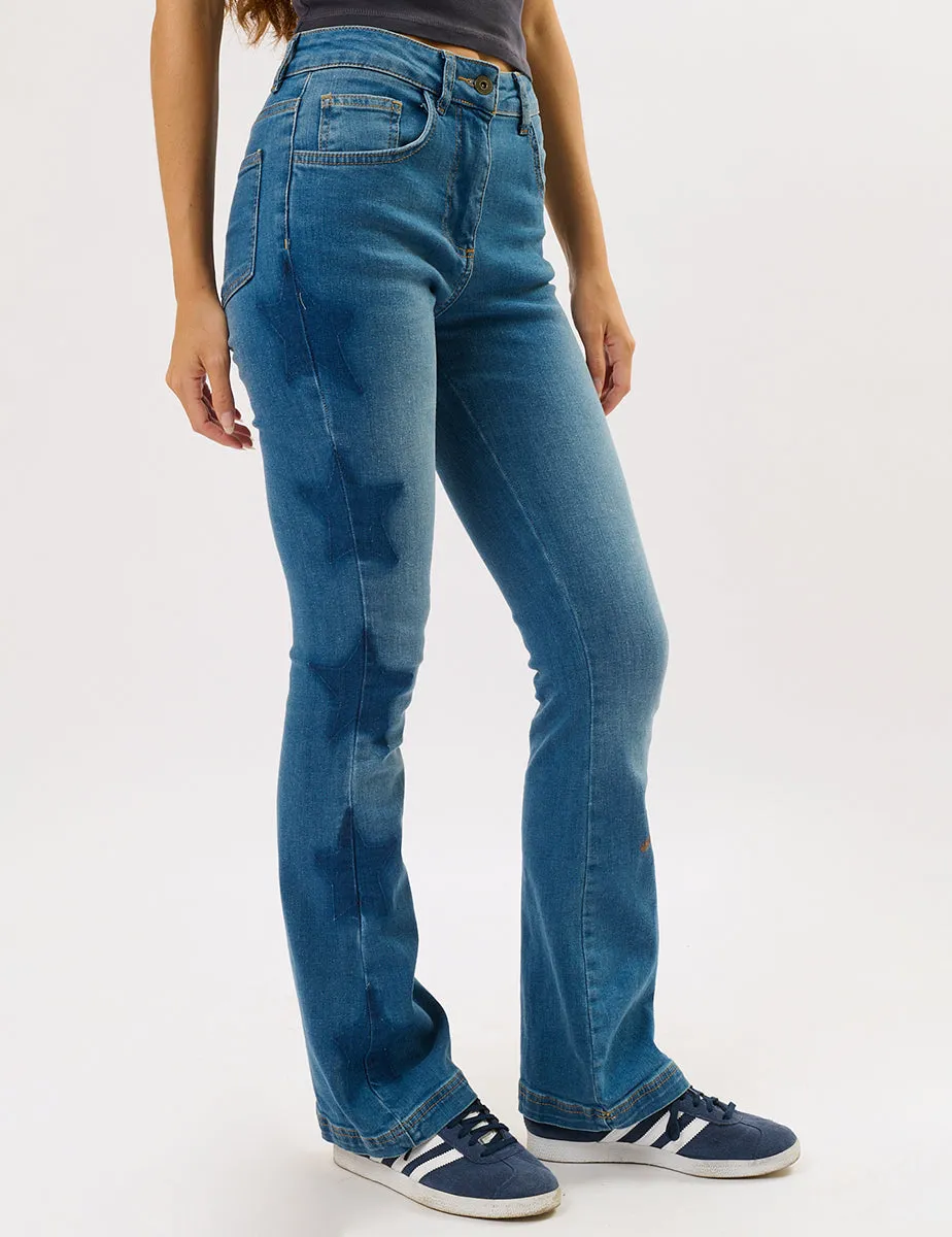 Jeans flare stelle