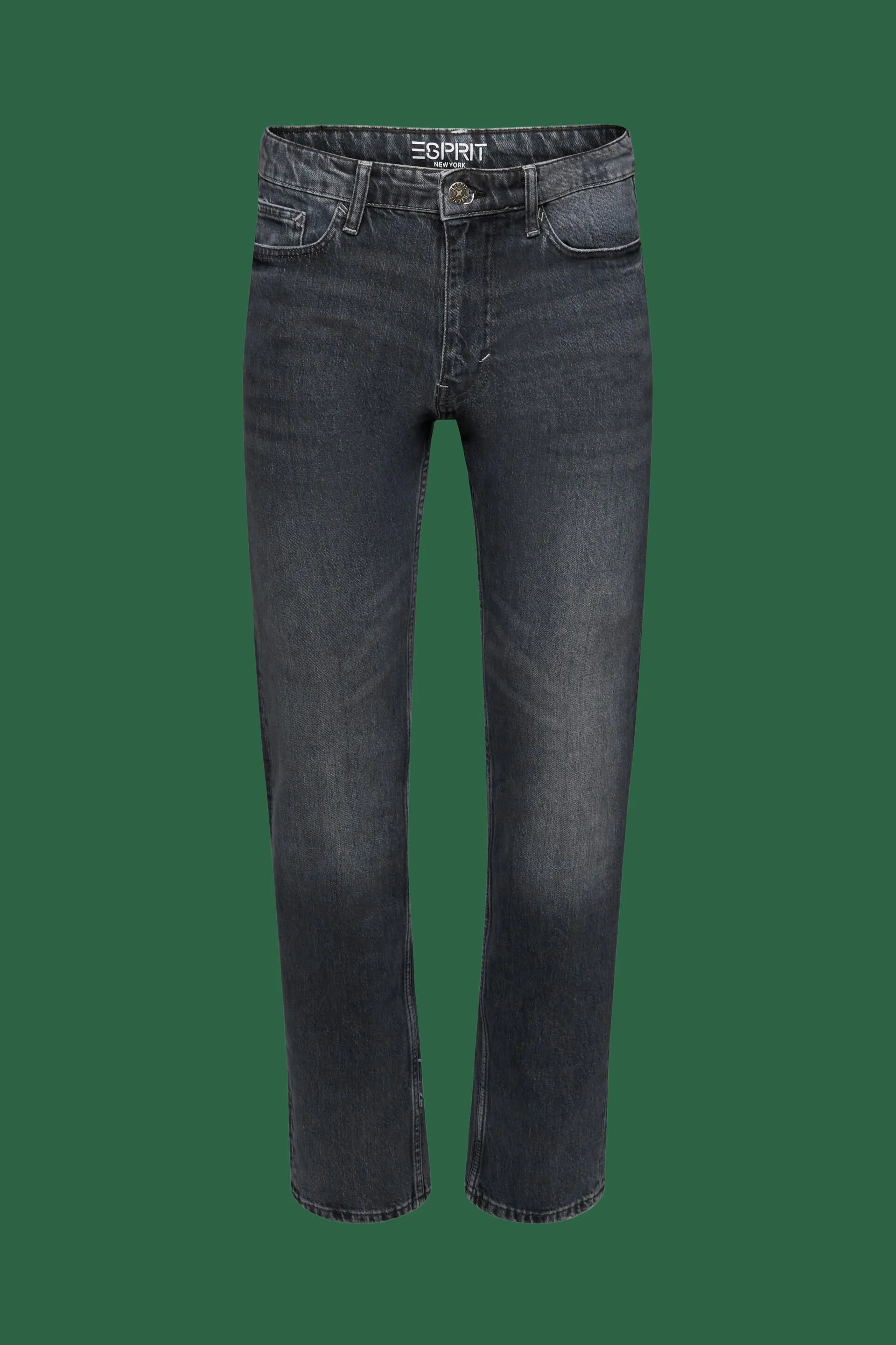 Jeans retrò taglio diritto a vita media