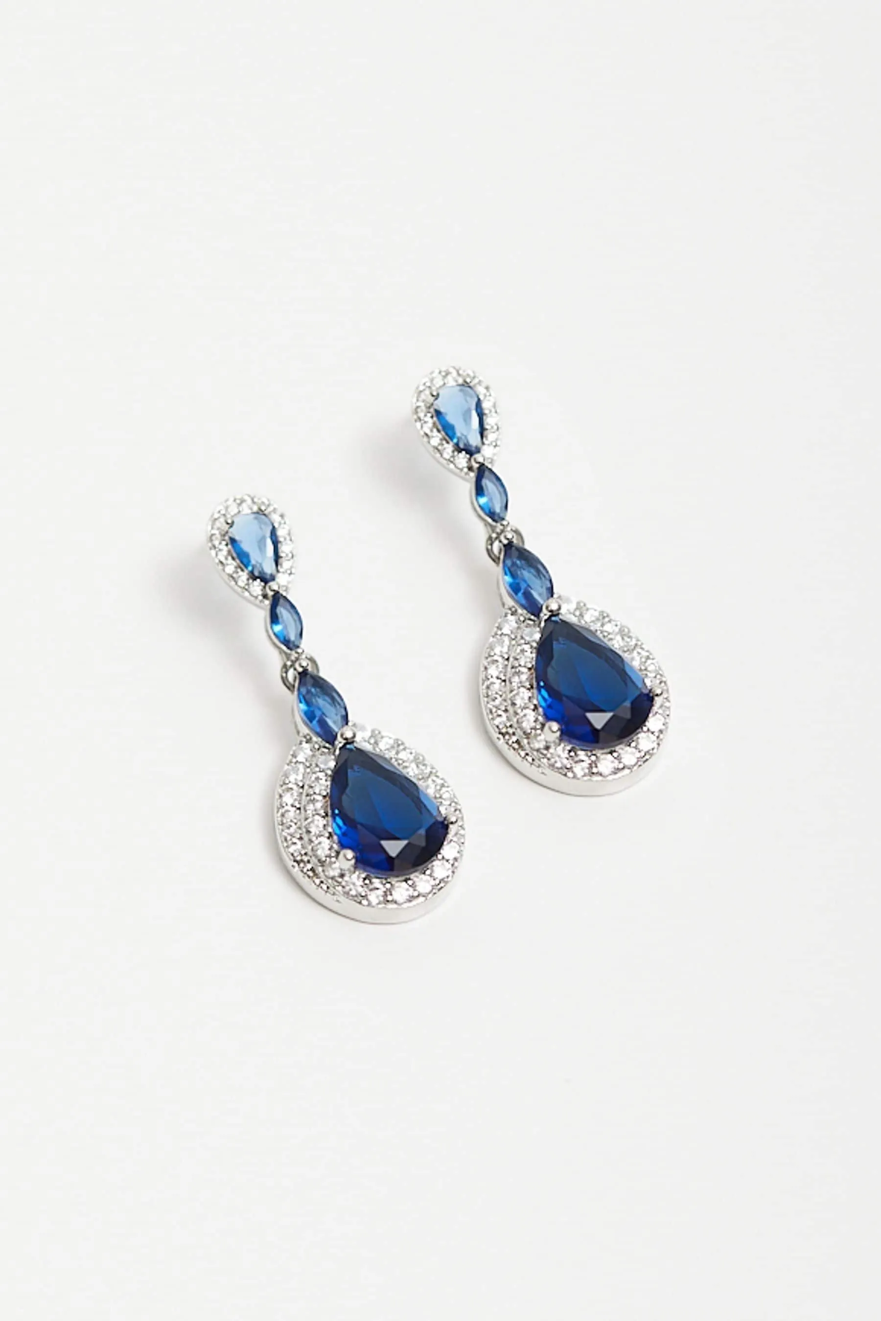 Jon Richard - Orecchini a goccia con zirconia cubica