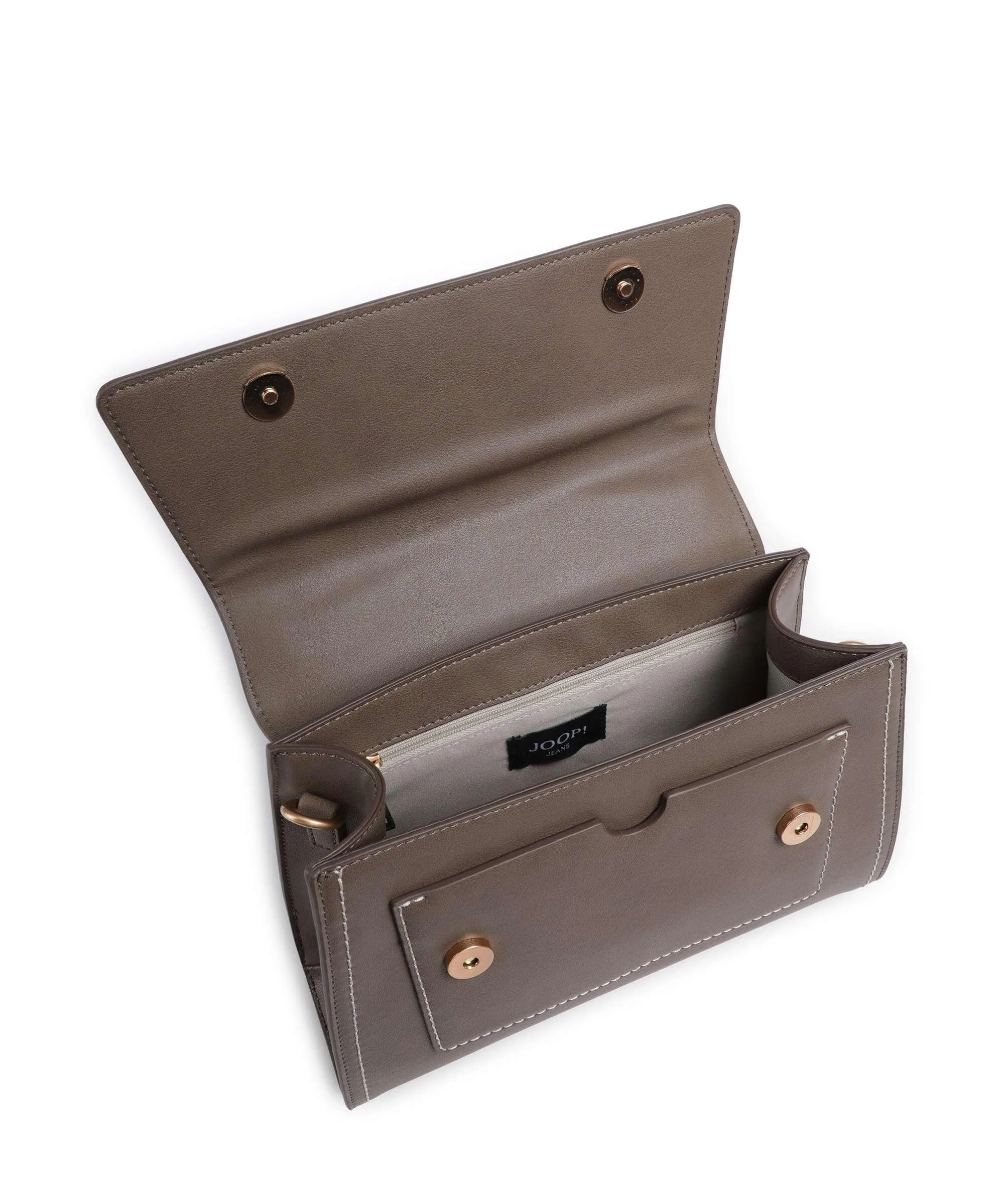  JOOP! Jeans Solido Cady Borsa a mano pelle sintetica taupe  