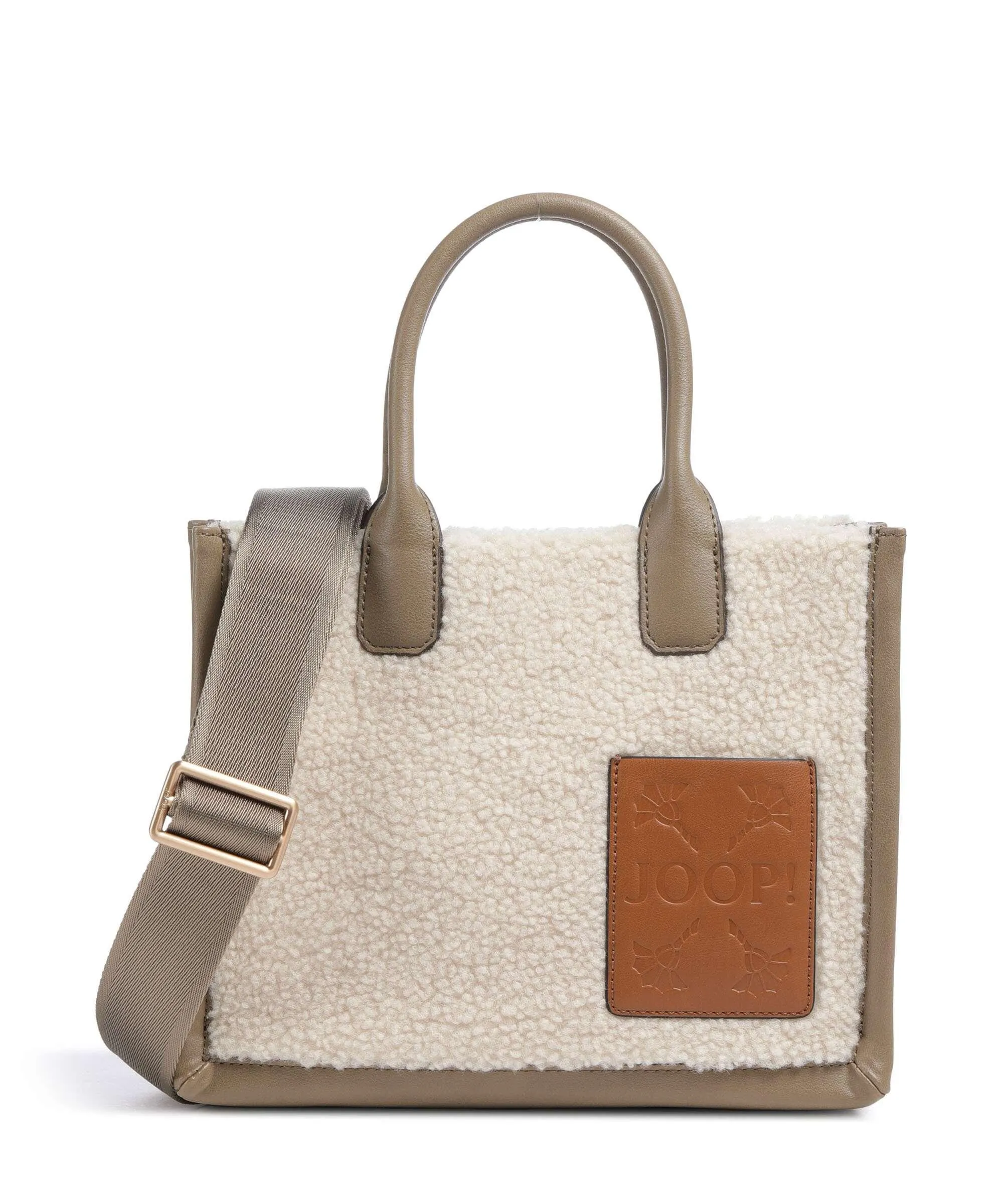  JOOP! Pezza Peluche Aurelia Borsa a mano poliestere marrone chiaro  