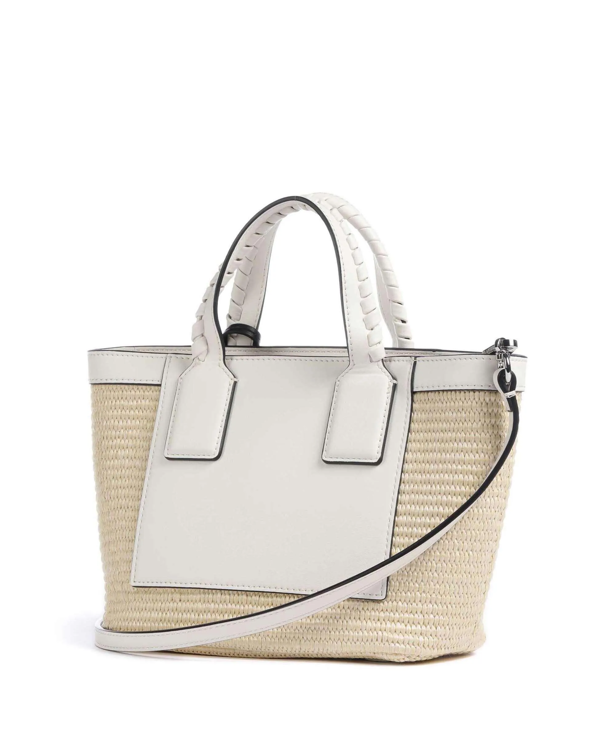  Karl Lagerfeld K/Rue St Guillaume Small Borsa a mano polipropilene, poliuretano natura/bianco  