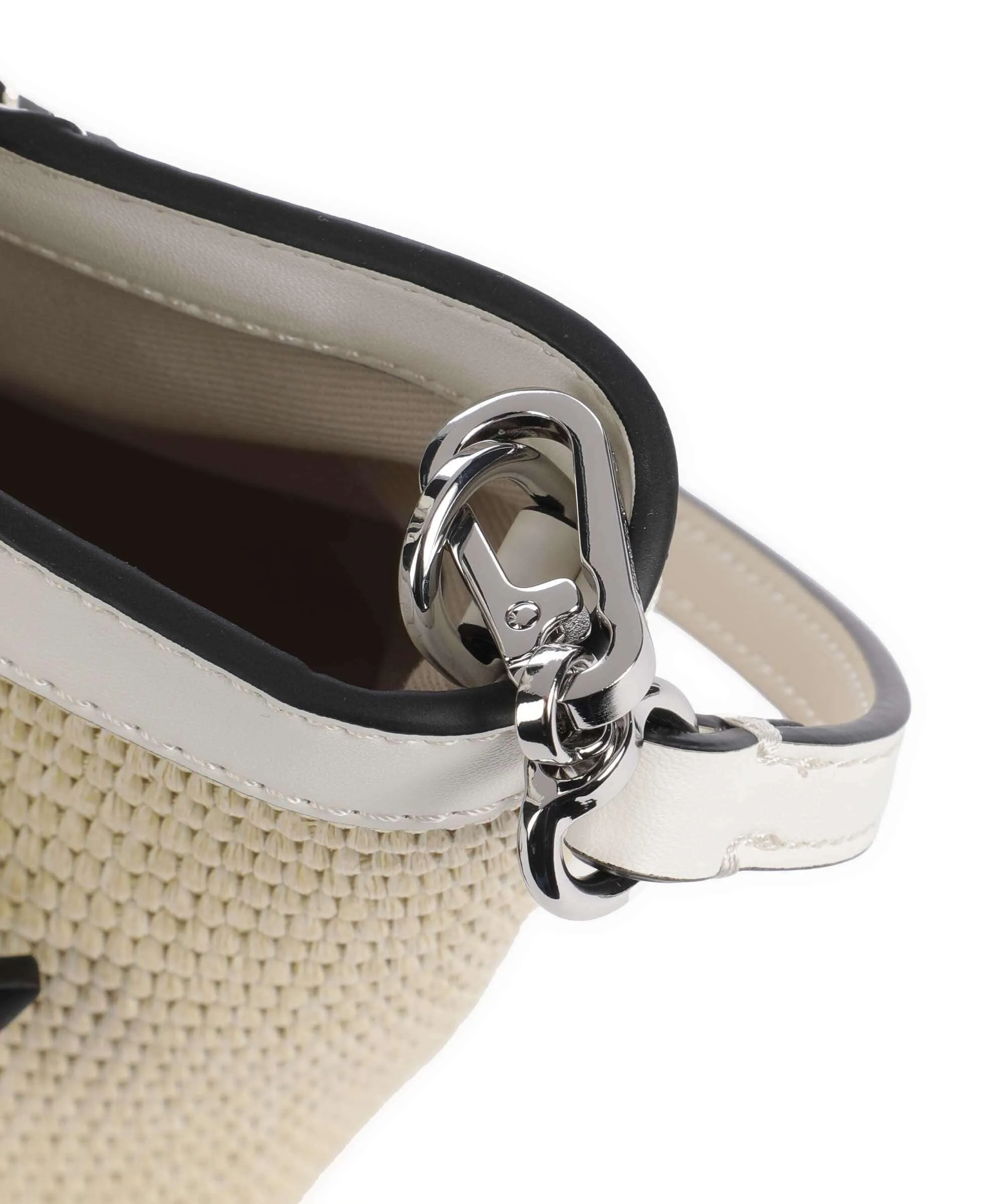  Karl Lagerfeld K/Rue St Guillaume Small Borsa a mano polipropilene, poliuretano natura/bianco  