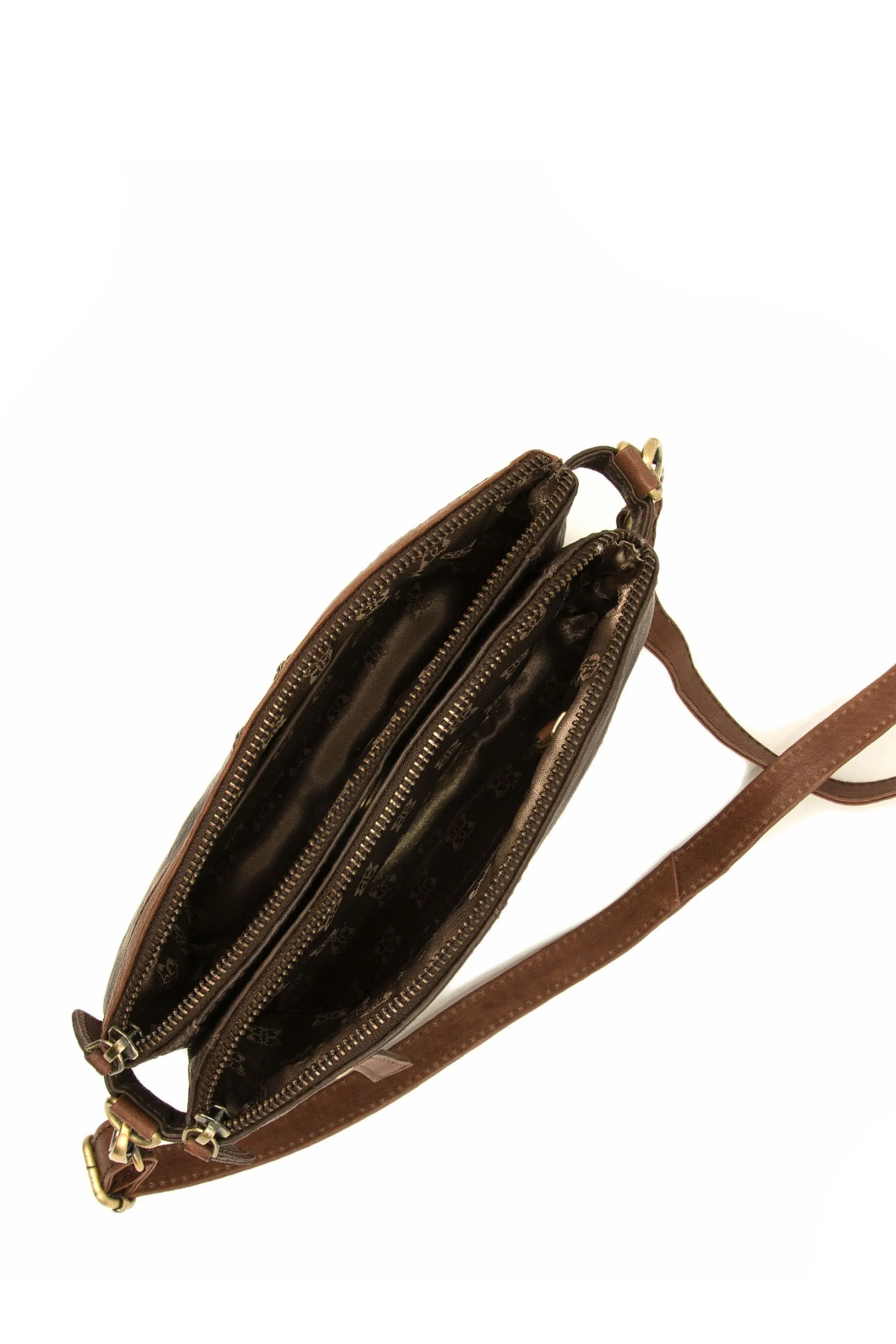 Lakeland Leather - Hartsop - Borsa a tracolla in pelle con zip