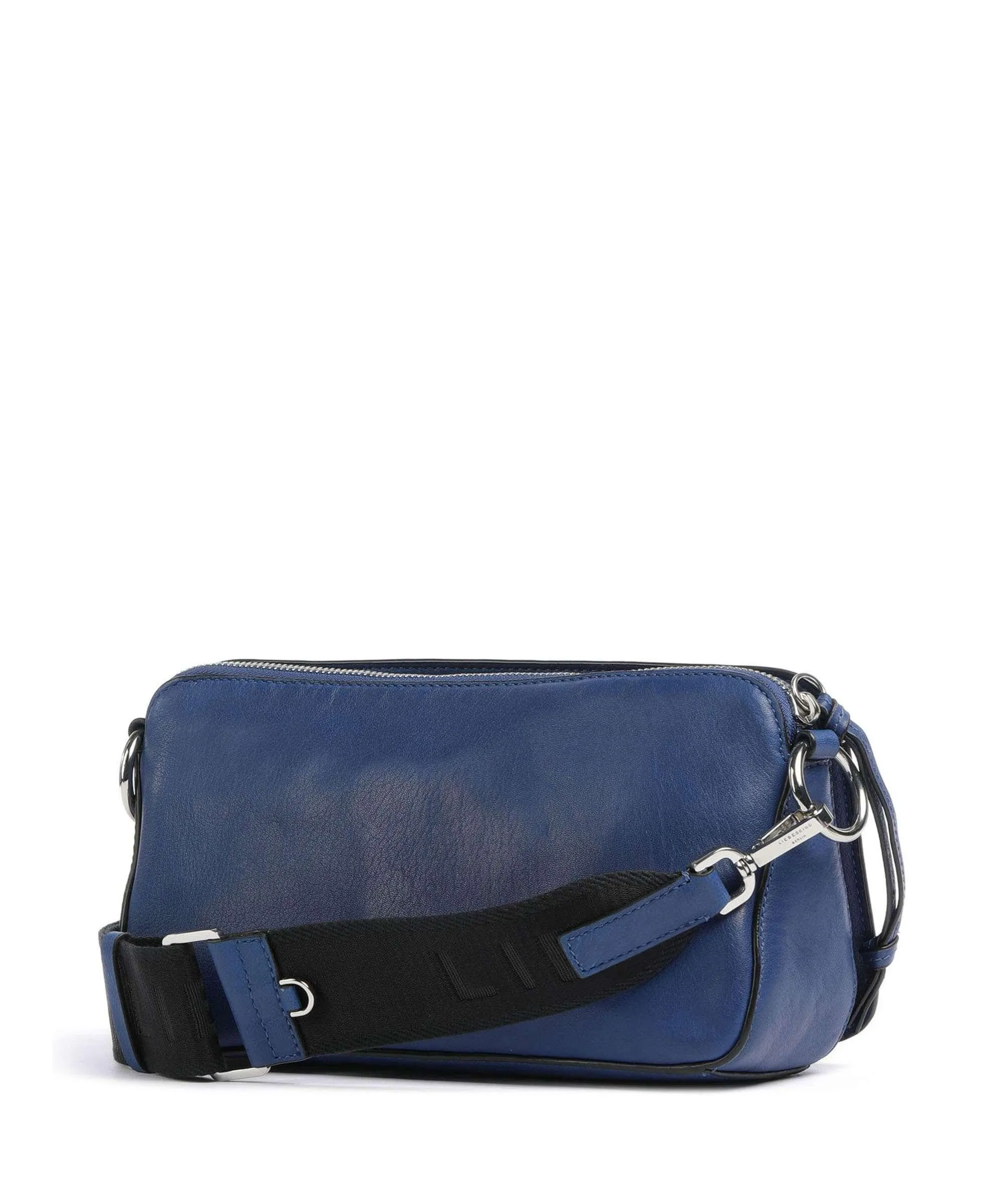  Liebeskind Clarice Sheep Natural Borsa a tracolla pelle di pecora blu scuro  