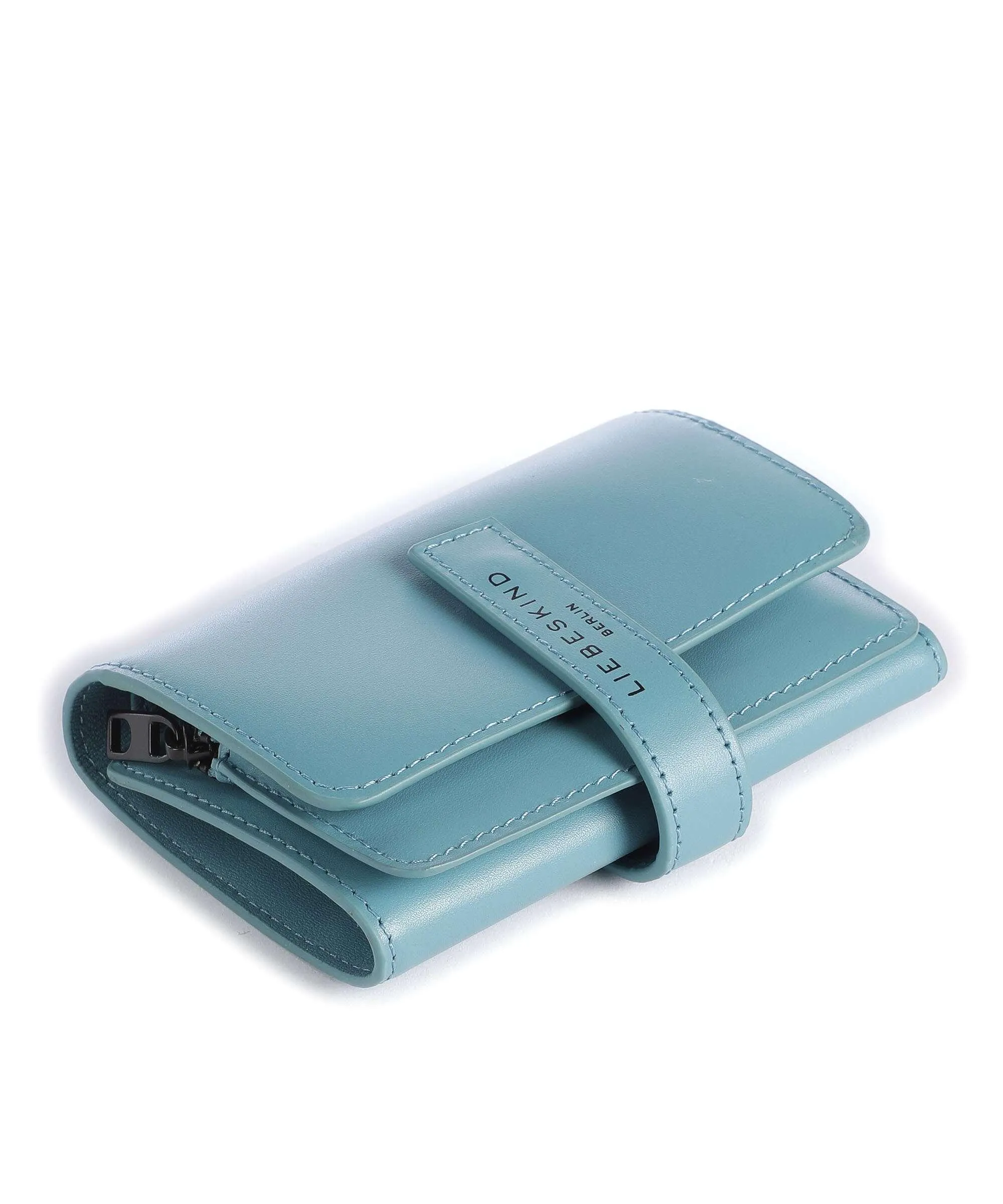  Liebeskind Paper Bag Kate Carter Portafoglio pelle liscia blu  