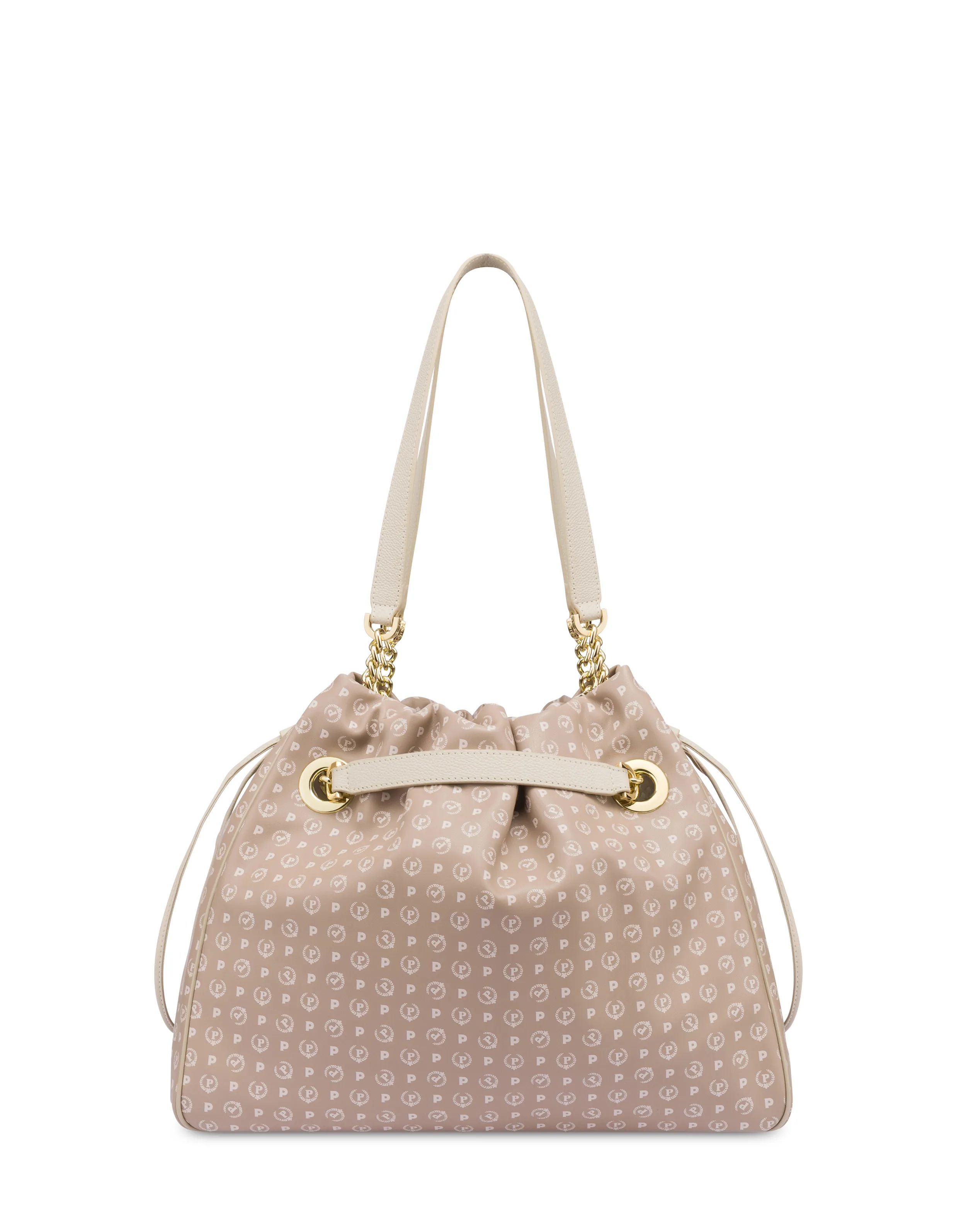     Linea Heritage Borsa A Secchiello In Pvc Heritage Soft Touch Beige/avorio