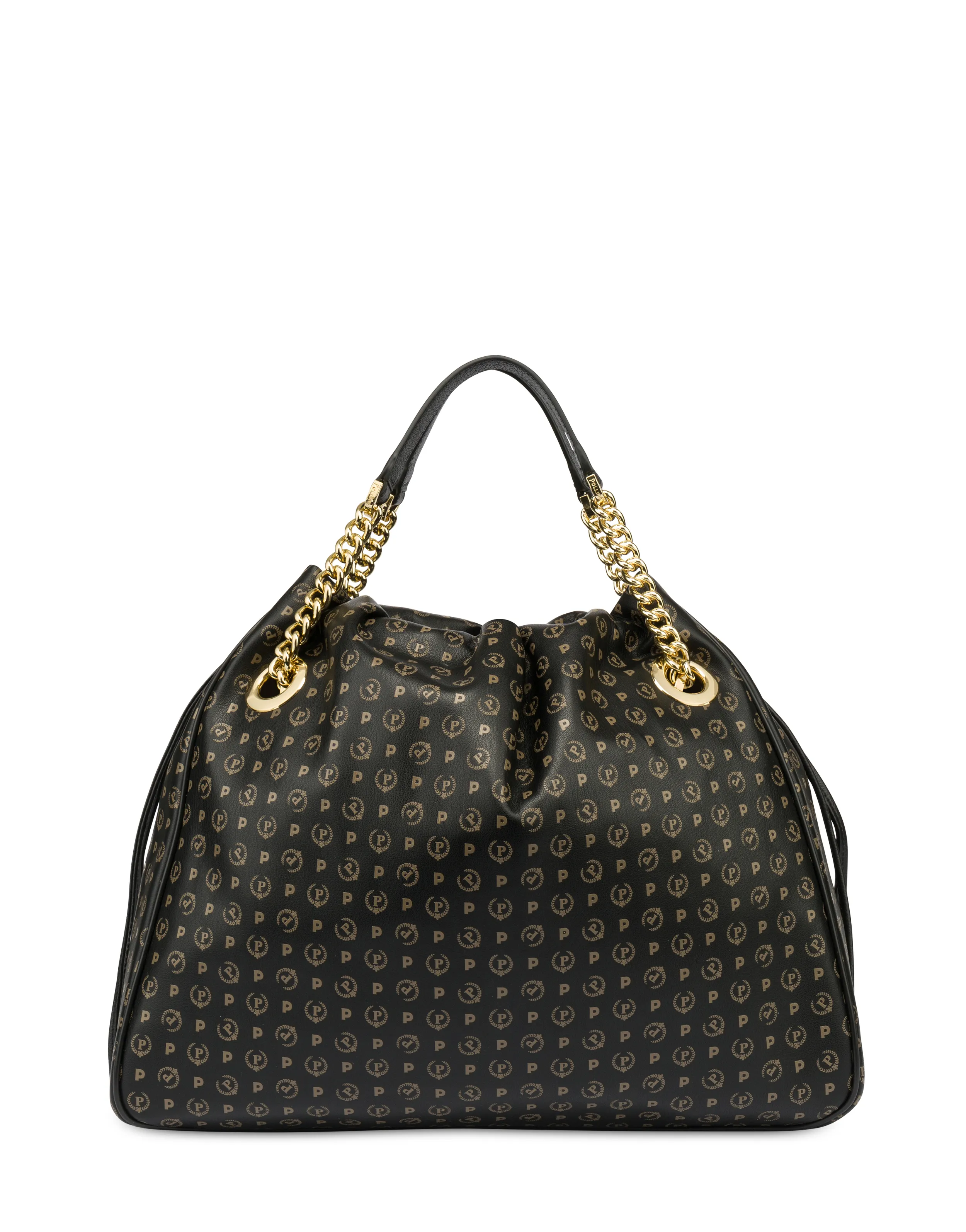     Linea Heritage Borsa A Secchiello In Pvc Heritage Soft Touch Nero/nero